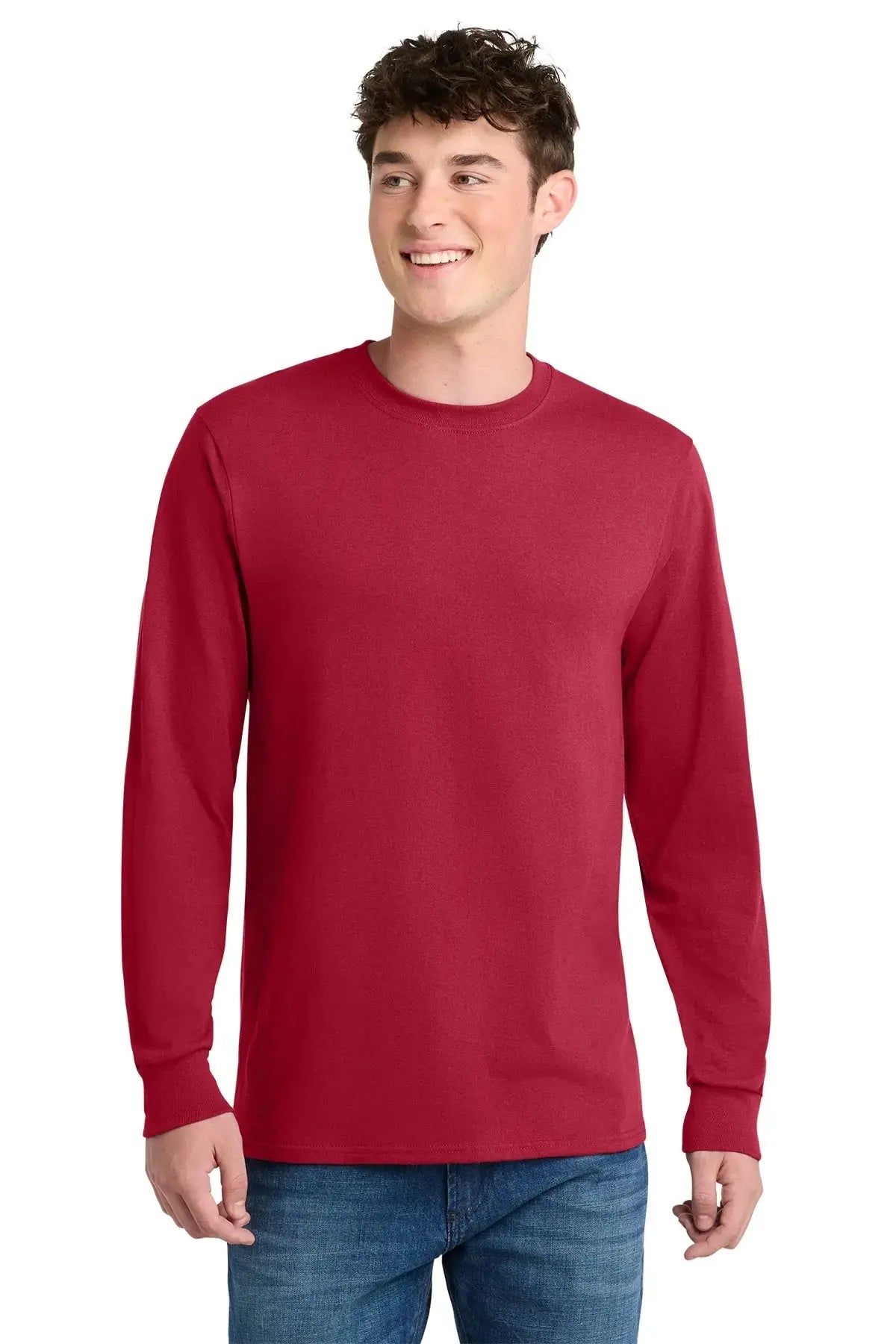 Port & Co™ Tall Long Sleeve Core Blend Tee #PC55LST Game Over Merch