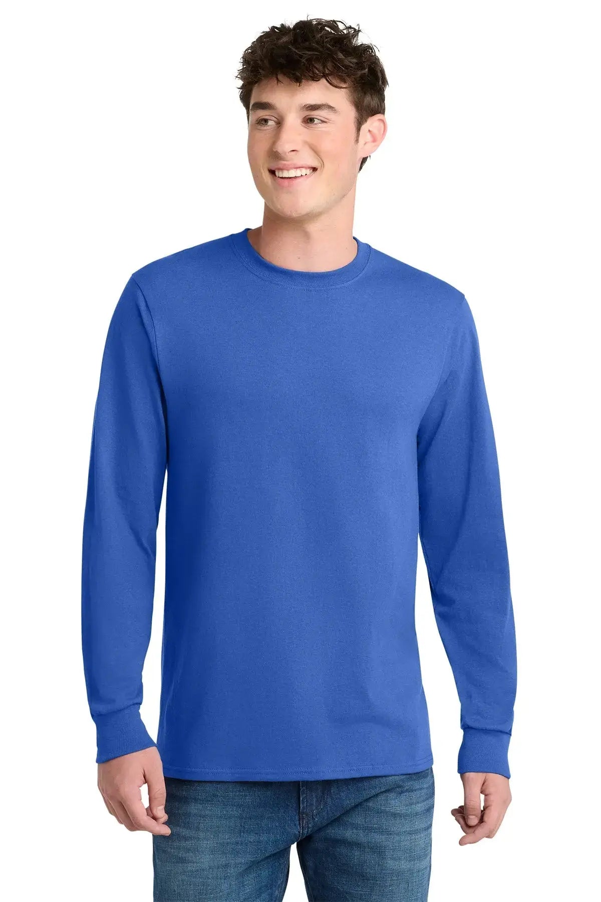 Port & Co™ Tall Long Sleeve Core Blend Tee #PC55LST Game Over Merch