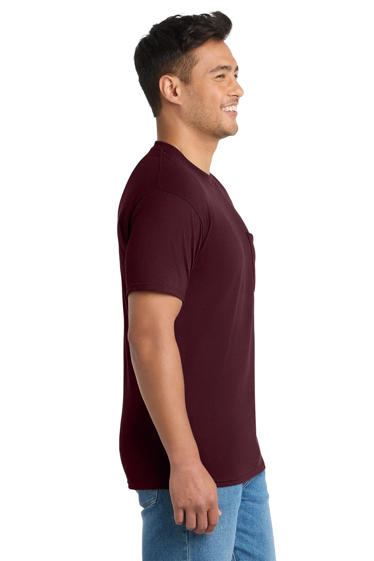 Port & Co™ Tall Core Blend Pocket Tee #TPC55PT