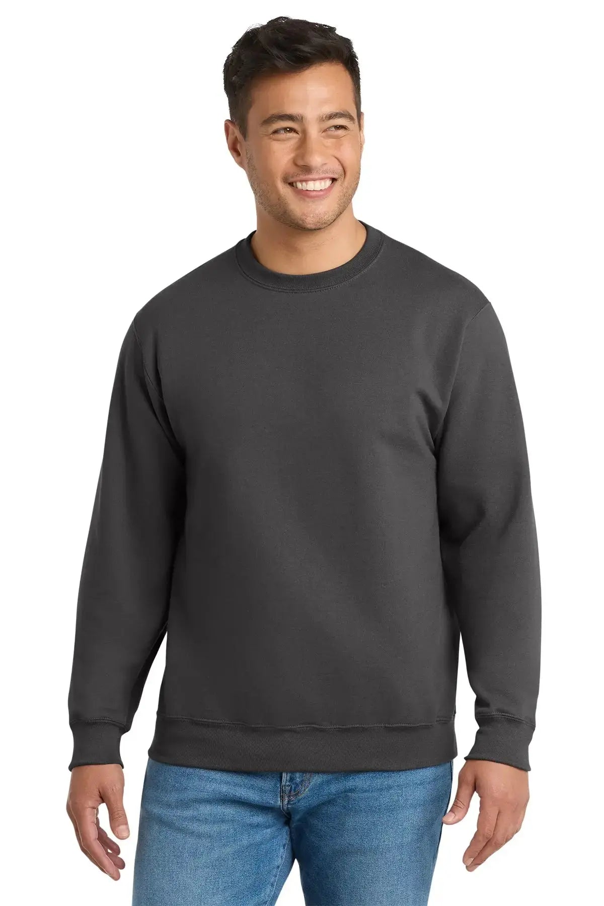 Port & Co™ Tall Essential Fleece Crewneck Sweatshirt #PC90T Game Over Merch