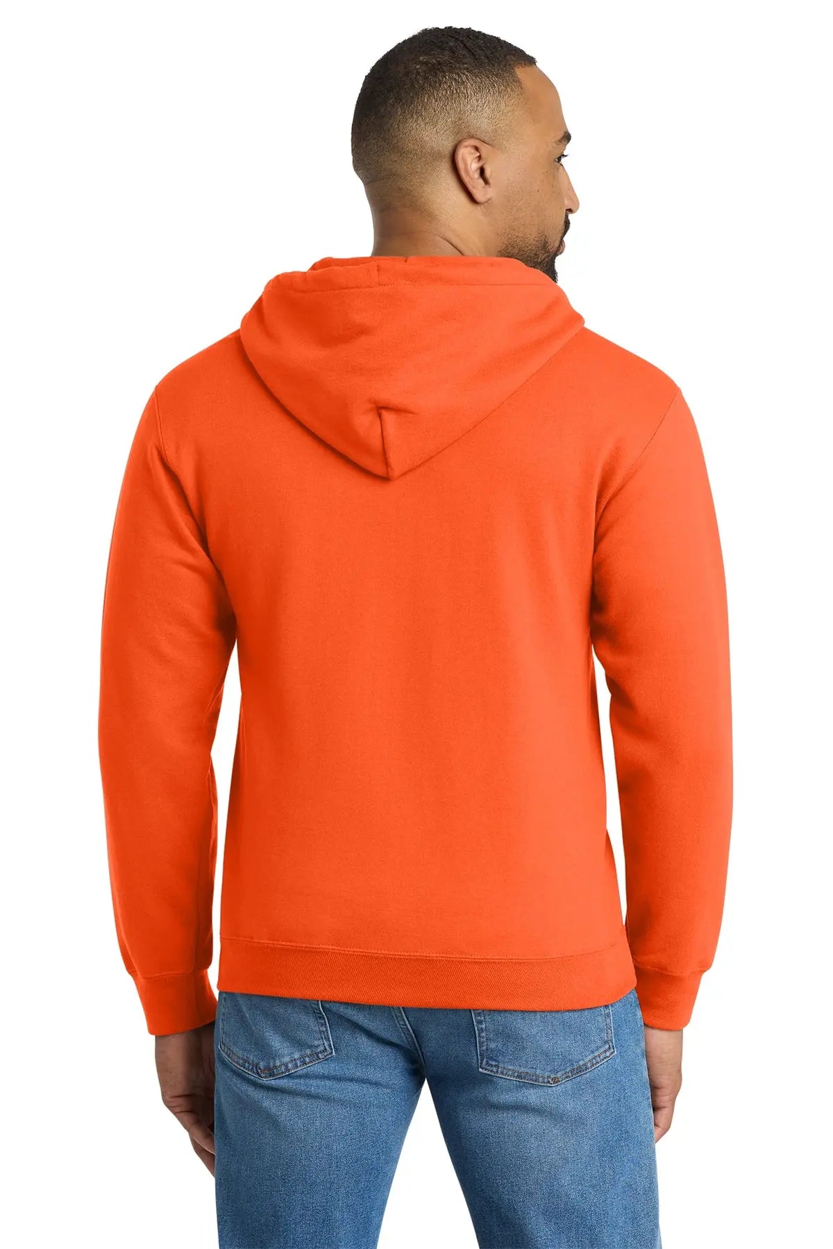Port & Co™ Tall Essential Fleece Full-Zip Hooded Sweatshirt #PC90ZHT