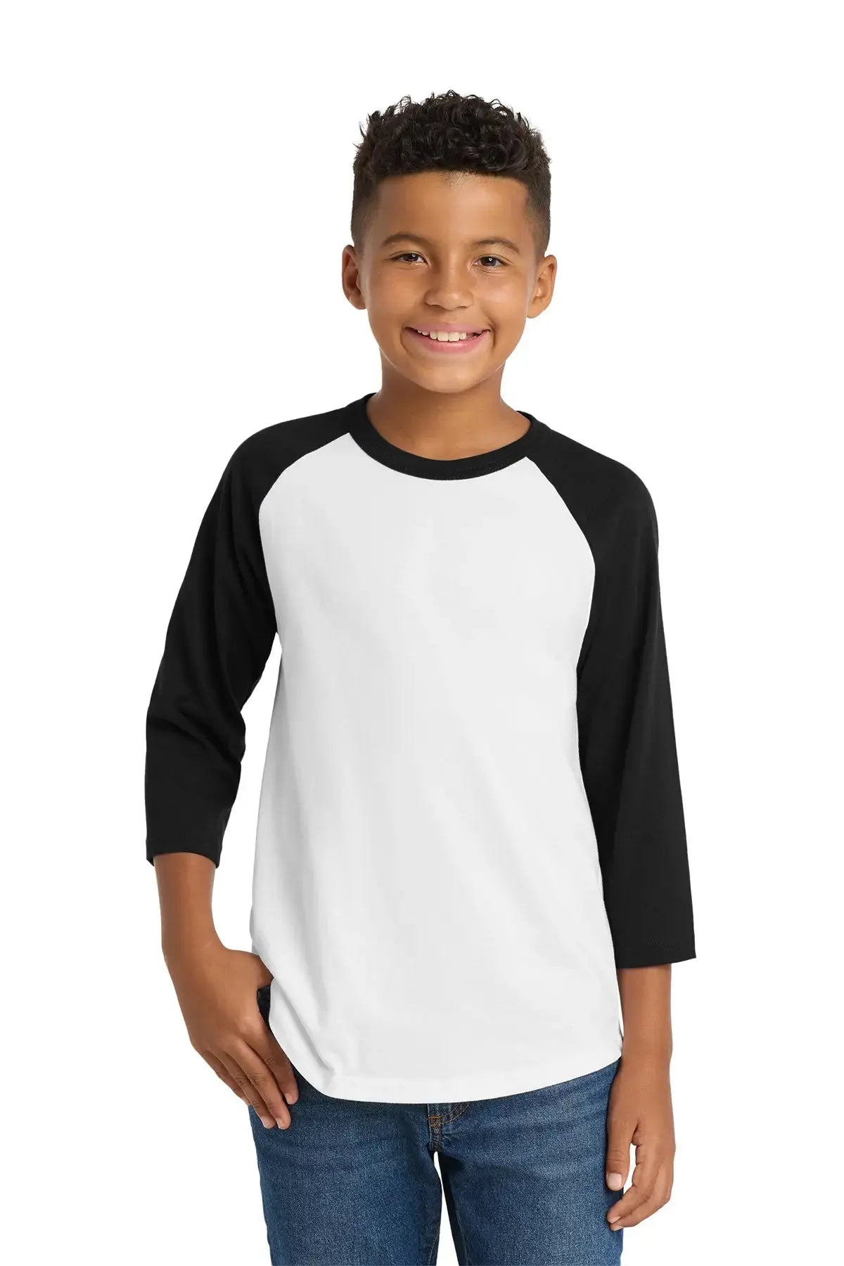 Sport-Tek® Youth Colorblock Raglan Jersey #YT200 Game Over Merch