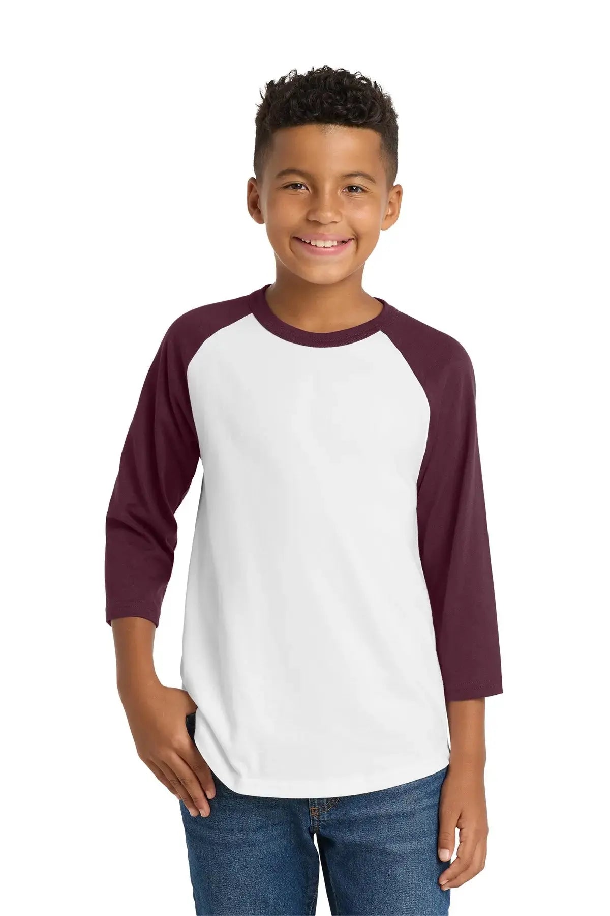 Sport-Tek® Youth Colorblock Raglan Jersey #YT200 Game Over Merch