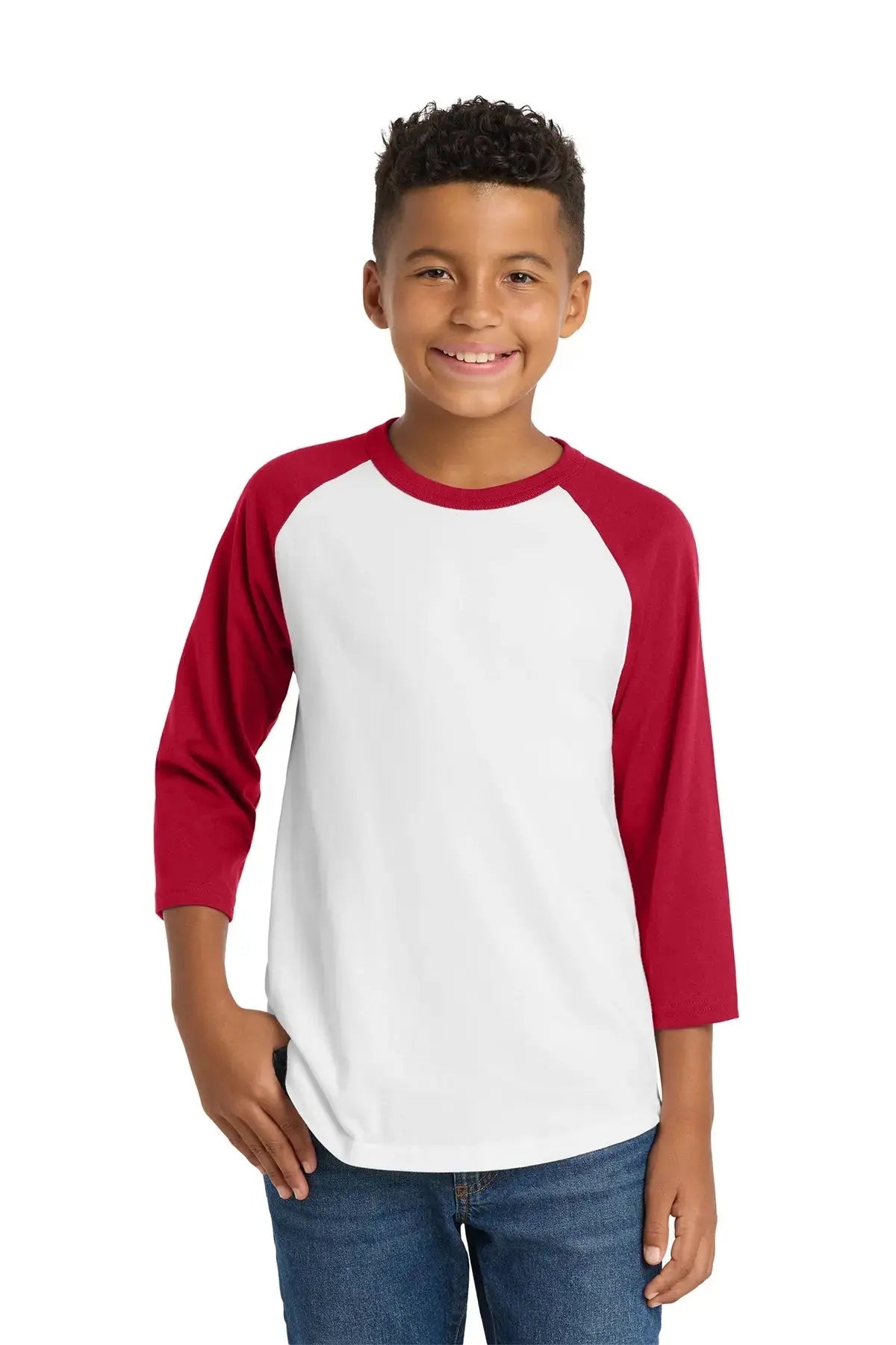 Sport-Tek® Youth Colorblock Raglan Jersey #YT200 Game Over Merch
