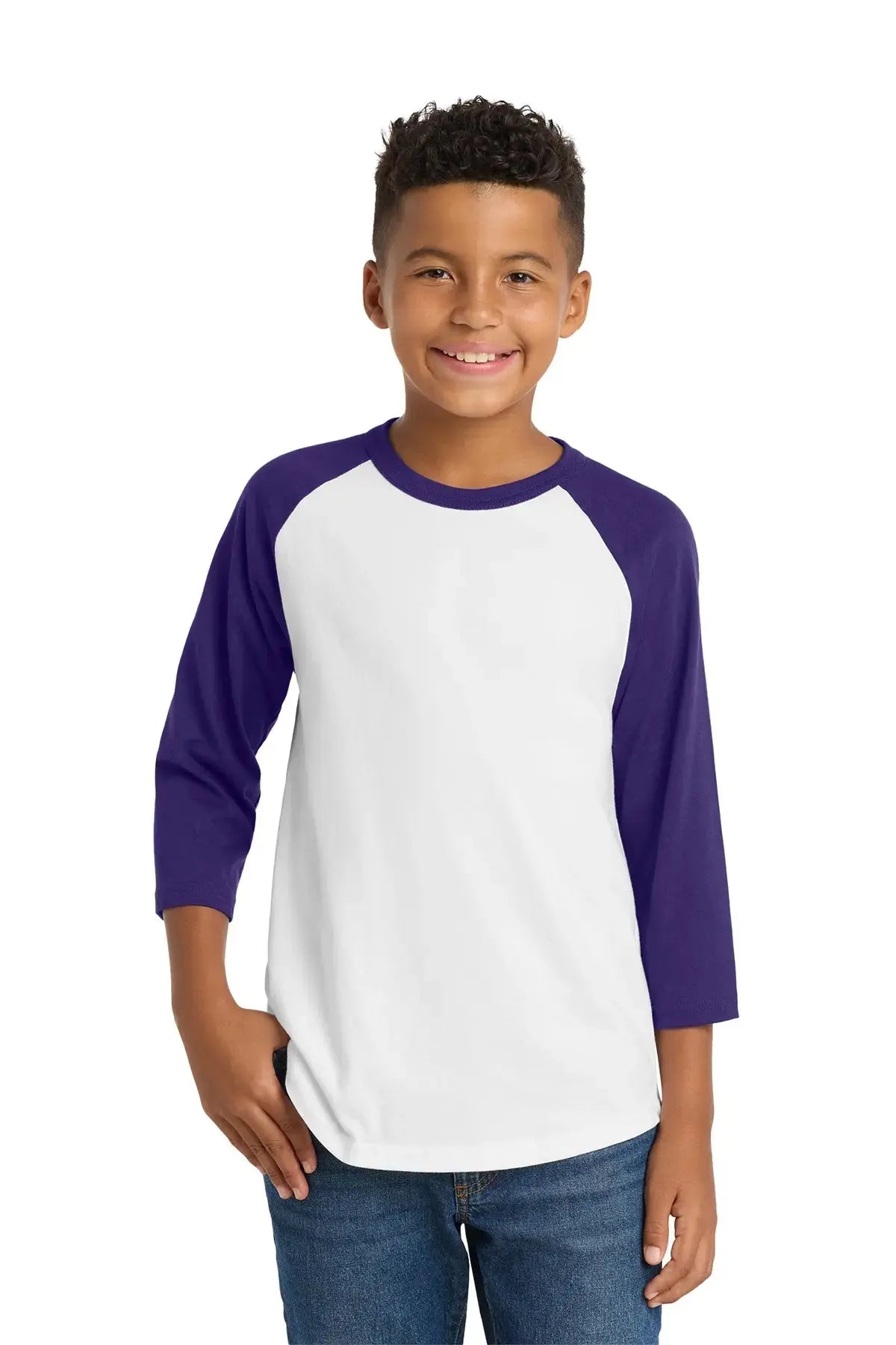 Sport-Tek® Youth Colorblock Raglan Jersey #YT200 Game Over Merch