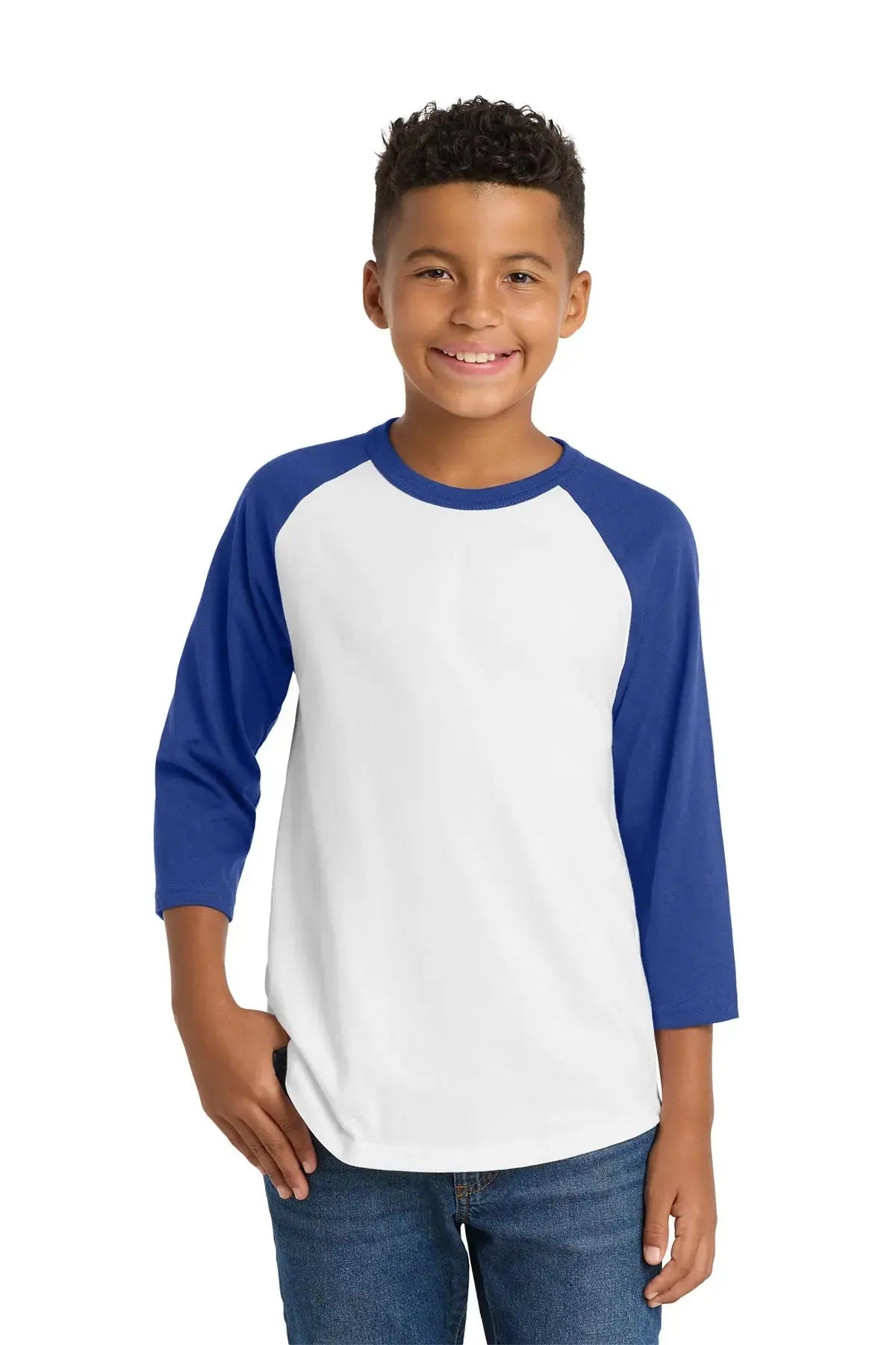 Sport-Tek® Youth Colorblock Raglan Jersey #YT200 Game Over Merch