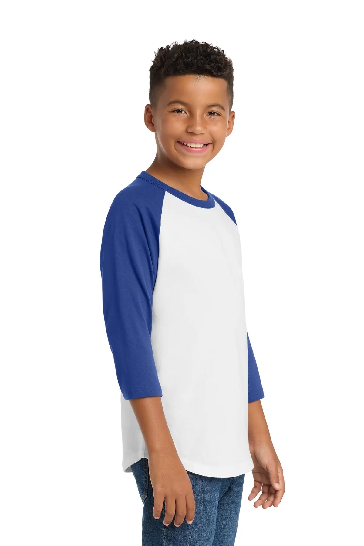 Sport-Tek® Youth Colorblock Raglan Jersey #YT200