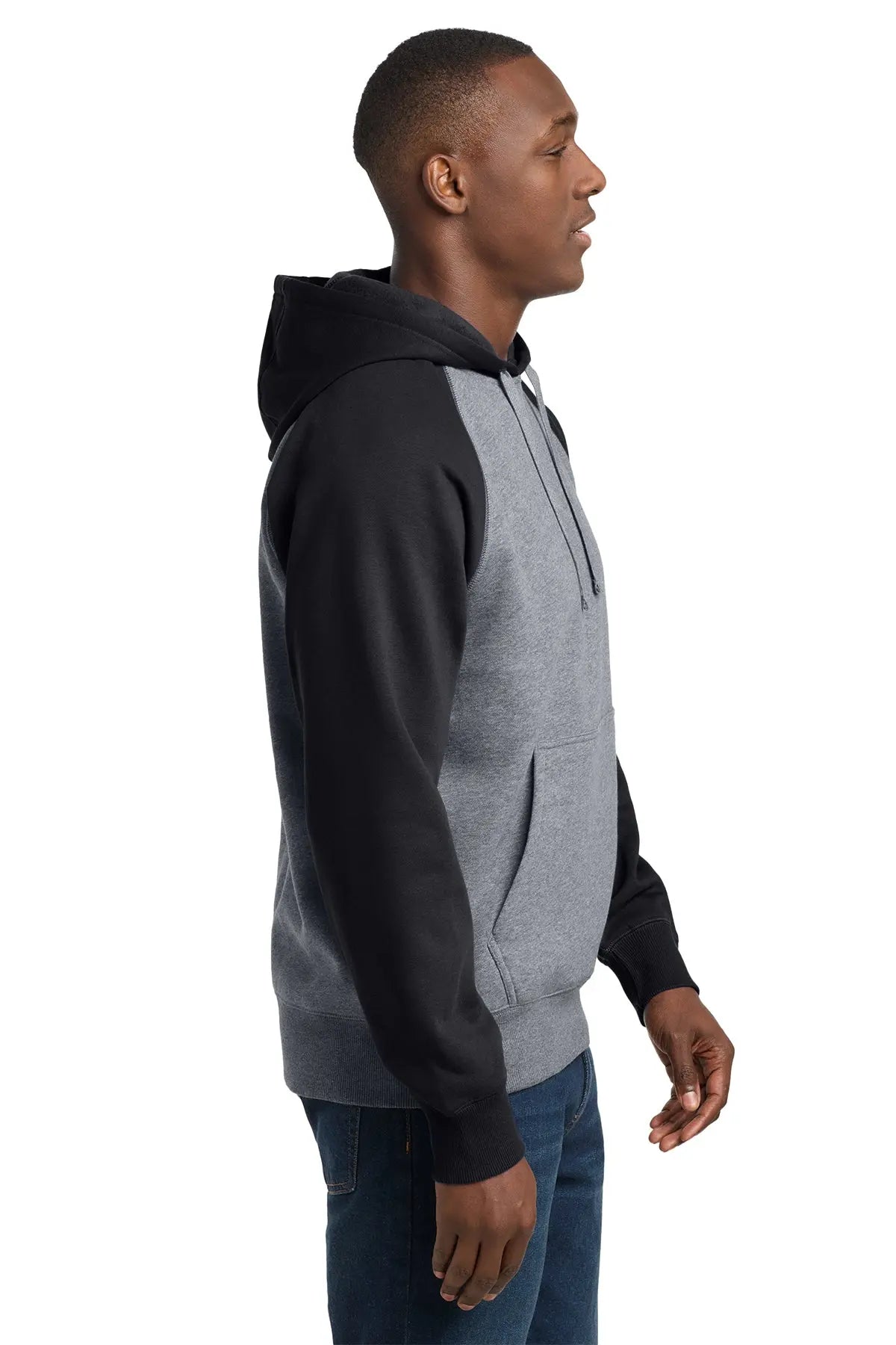 Sport-Tek® Raglan Colorblock Pullover Hooded Sweatshirt #ST267