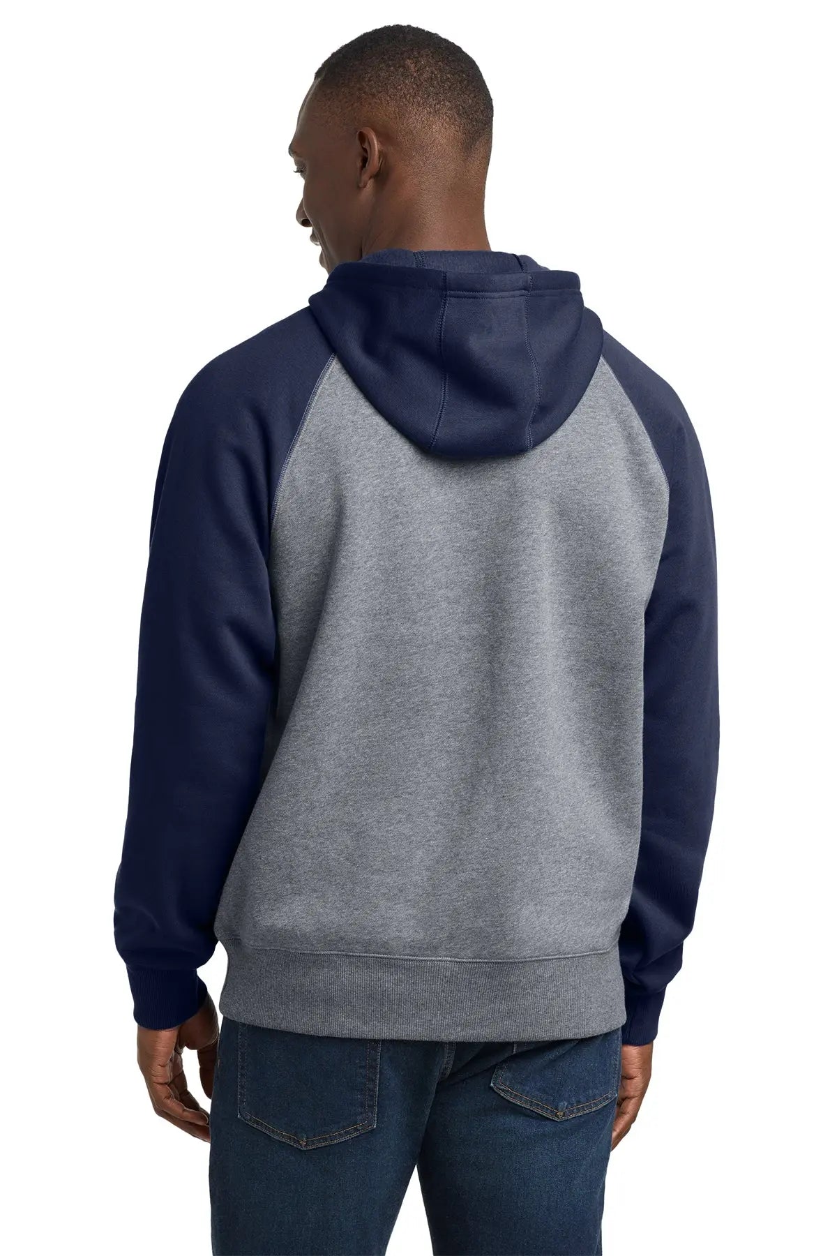 Sport-Tek® Raglan Colorblock Pullover Hooded Sweatshirt #ST267