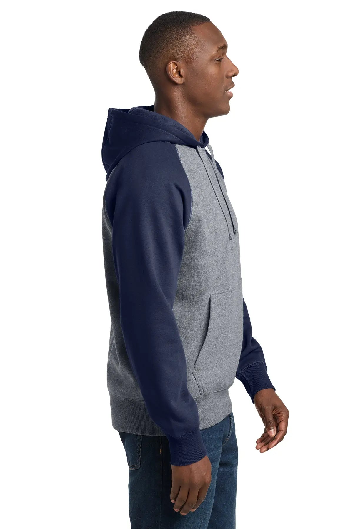 Sport-Tek® Raglan Colorblock Pullover Hooded Sweatshirt #ST267