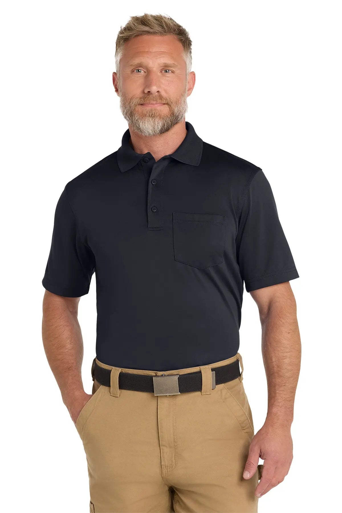 CornerStone® Select Snag-Proof Pocket Polo #CS412P