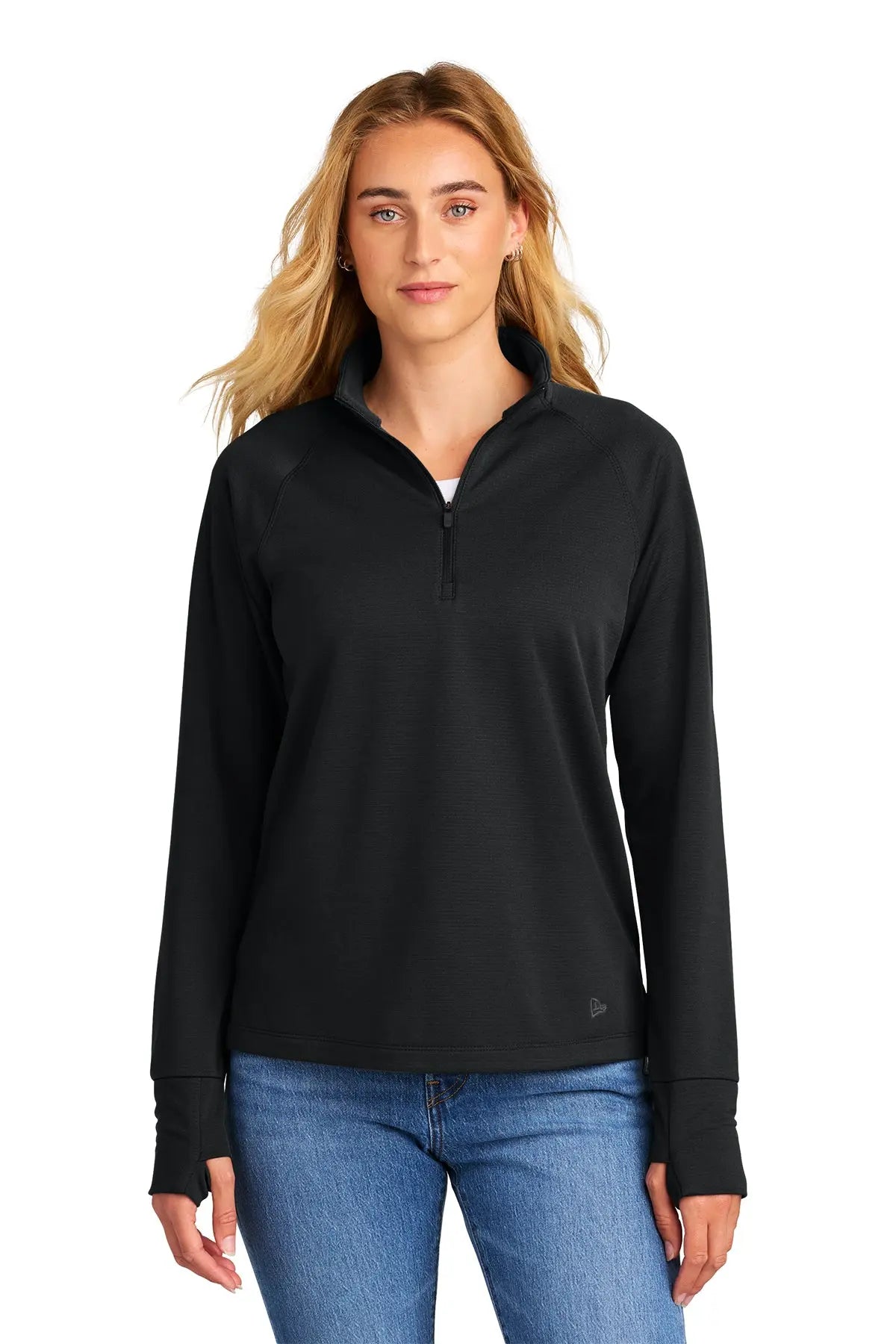 New Era® Women’s Stand Out 1/4-Zip #LNEA515 Game Over Merch