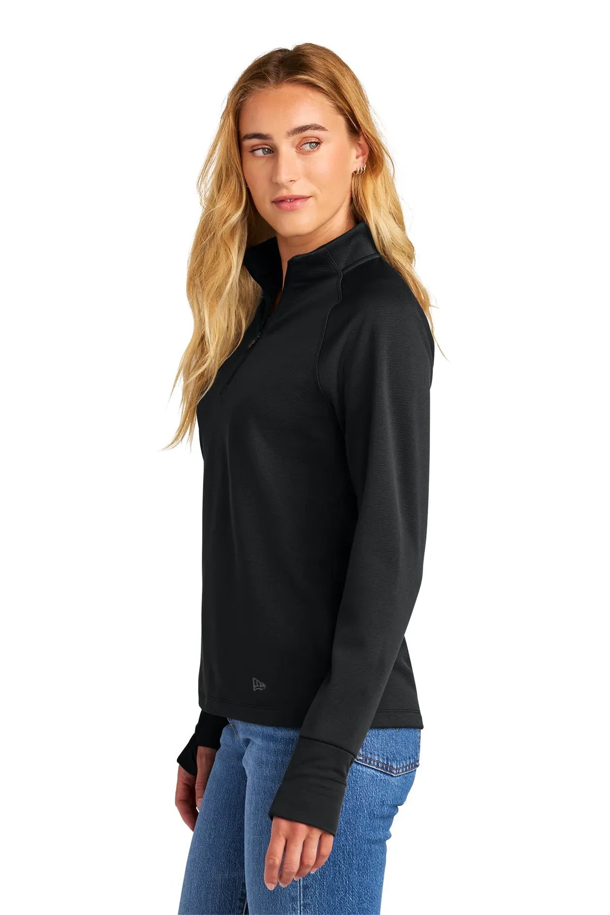New Era® Women’s Stand Out 1/4-Zip #LNEA515 Game Over Merch