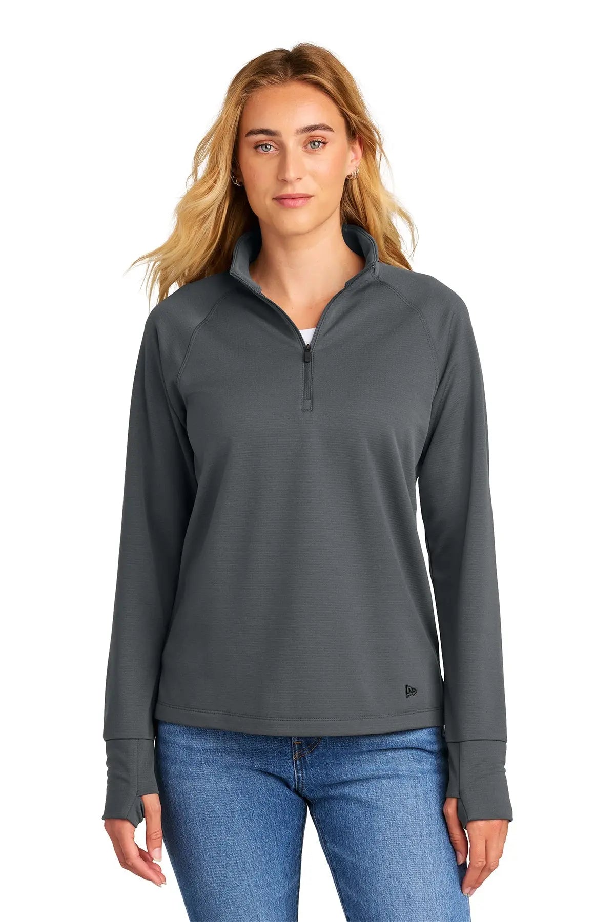 New Era® Women’s Stand Out 1/4-Zip #LNEA515 Game Over Merch