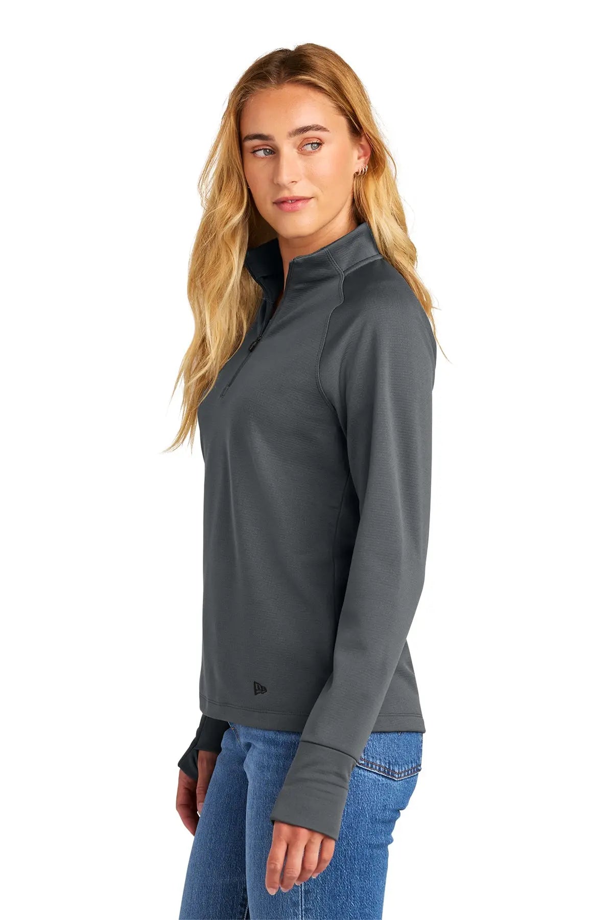 New Era® Women’s Stand Out 1/4-Zip #LNEA515 Game Over Merch