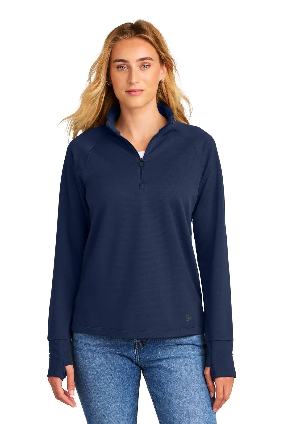 New Era® Women’s Stand Out 1/4-Zip #LNEA515 Game Over Merch