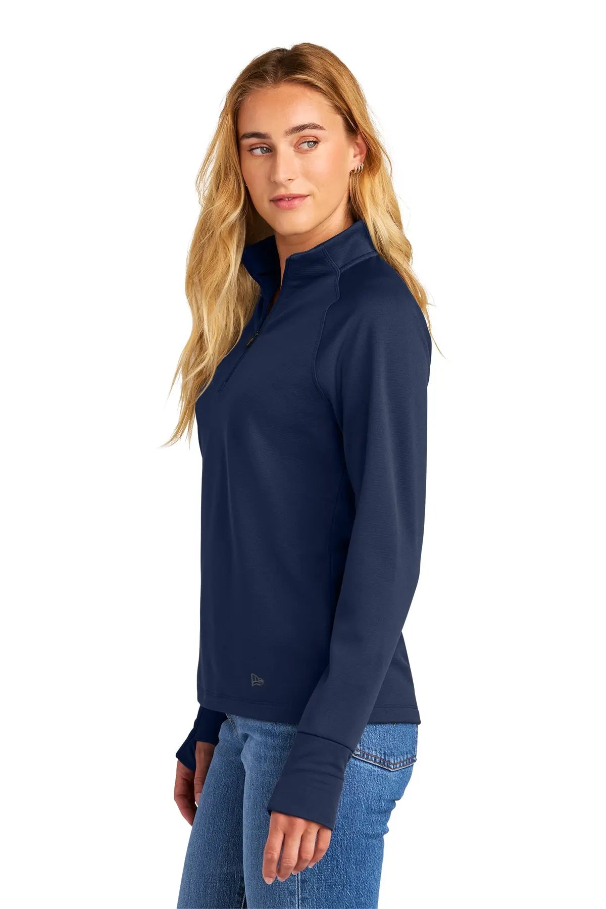 New Era® Women’s Stand Out 1/4-Zip #LNEA515 Game Over Merch