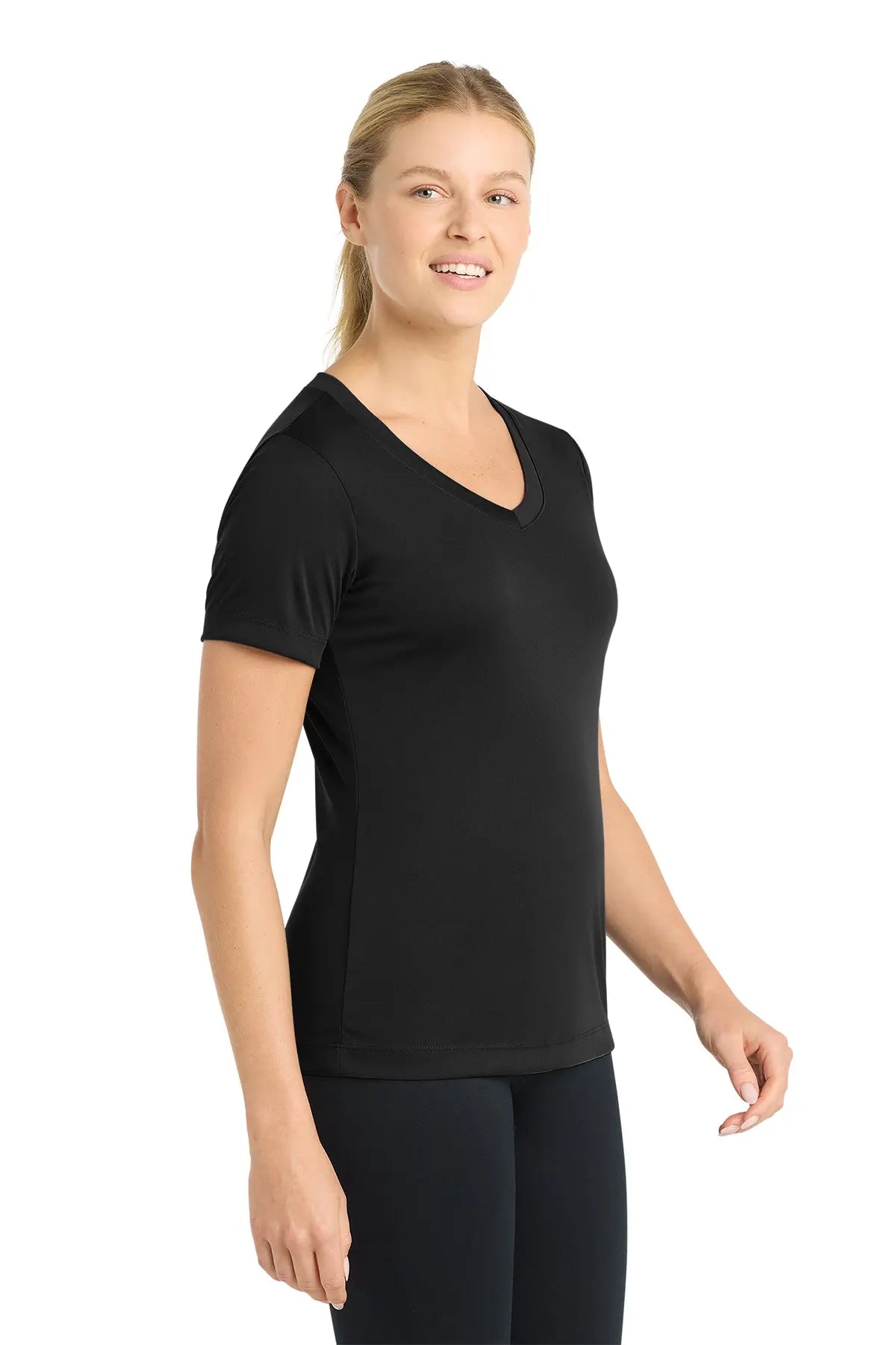 Sport-Tek® Women's PosiCharge® Competitor™ V-Neck Tee #LST353