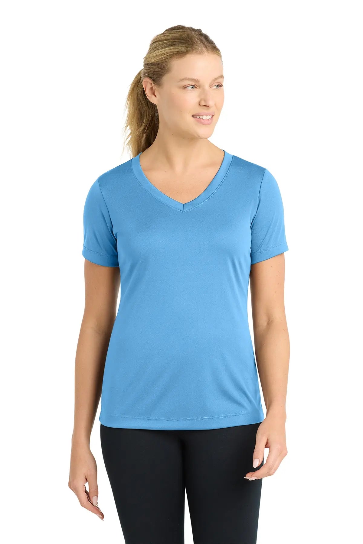 Sport-Tek® Women's PosiCharge® Competitor™ V-Neck Tee #LST353