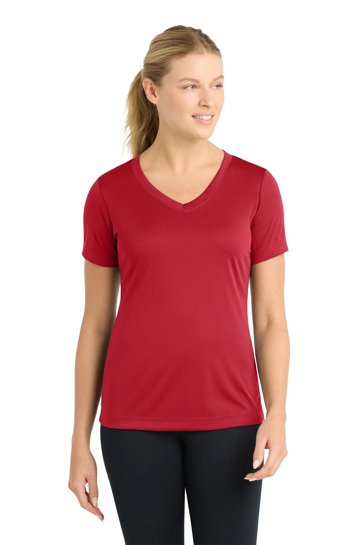 Sport-Tek® Women's PosiCharge® Competitor™ V-Neck Tee #LST353