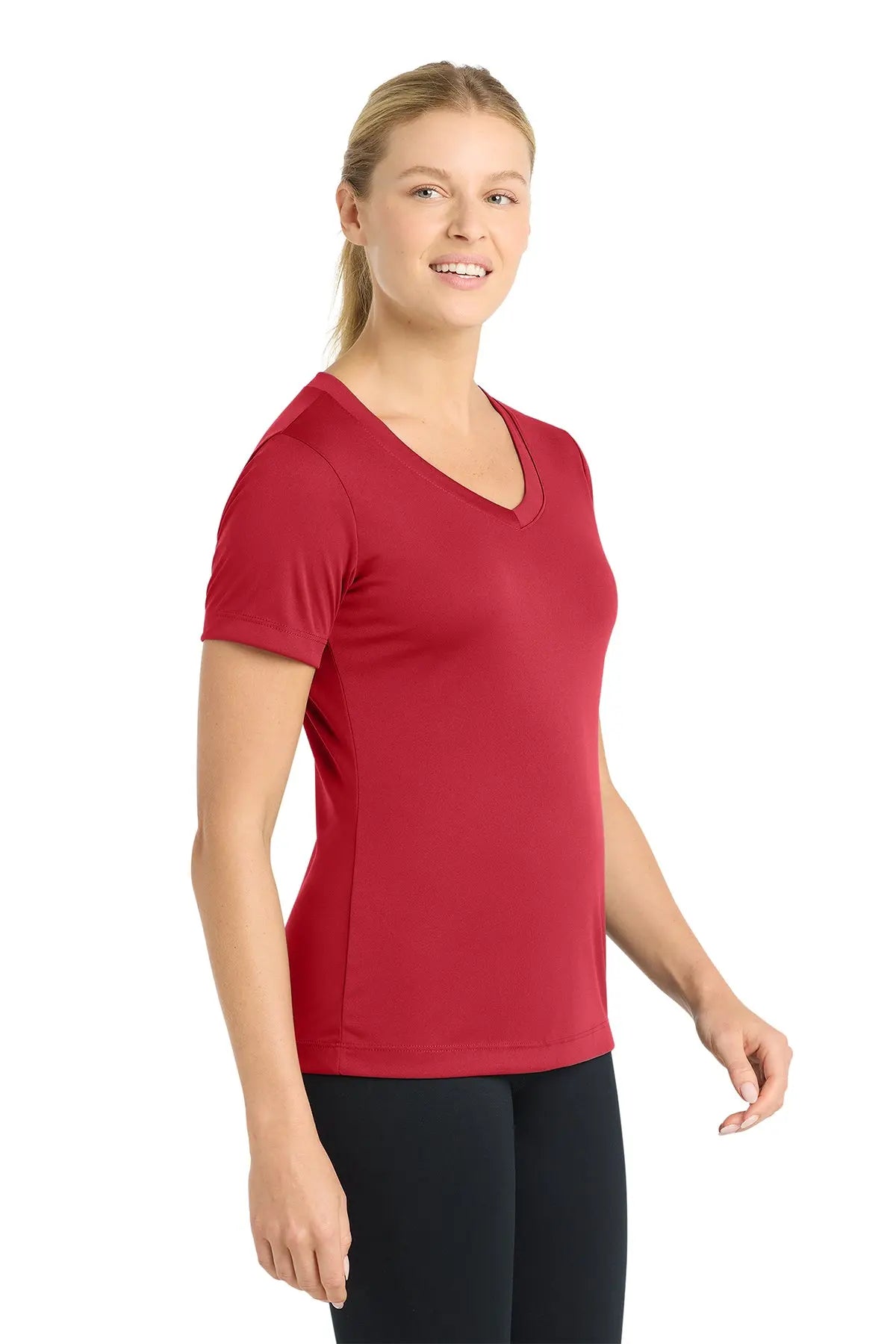 Sport-Tek® Women's PosiCharge® Competitor™ V-Neck Tee #LST353