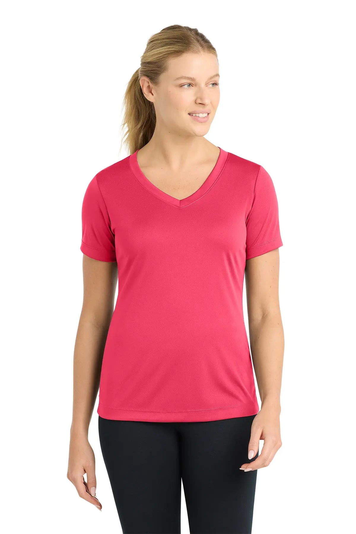 Sport-Tek® Women's PosiCharge® Competitor™ V-Neck Tee #LST353