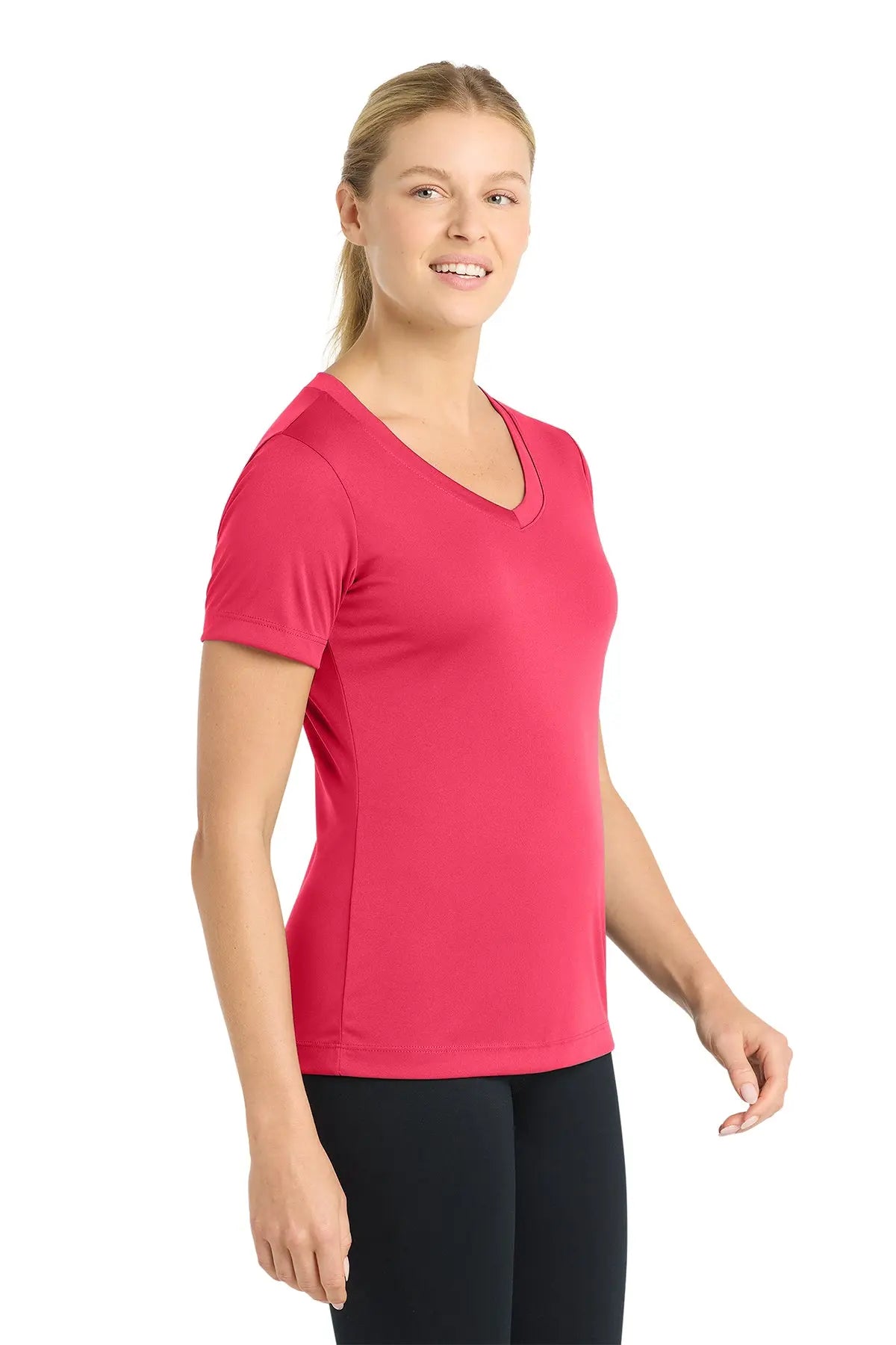 Sport-Tek® Women's PosiCharge® Competitor™ V-Neck Tee #LST353