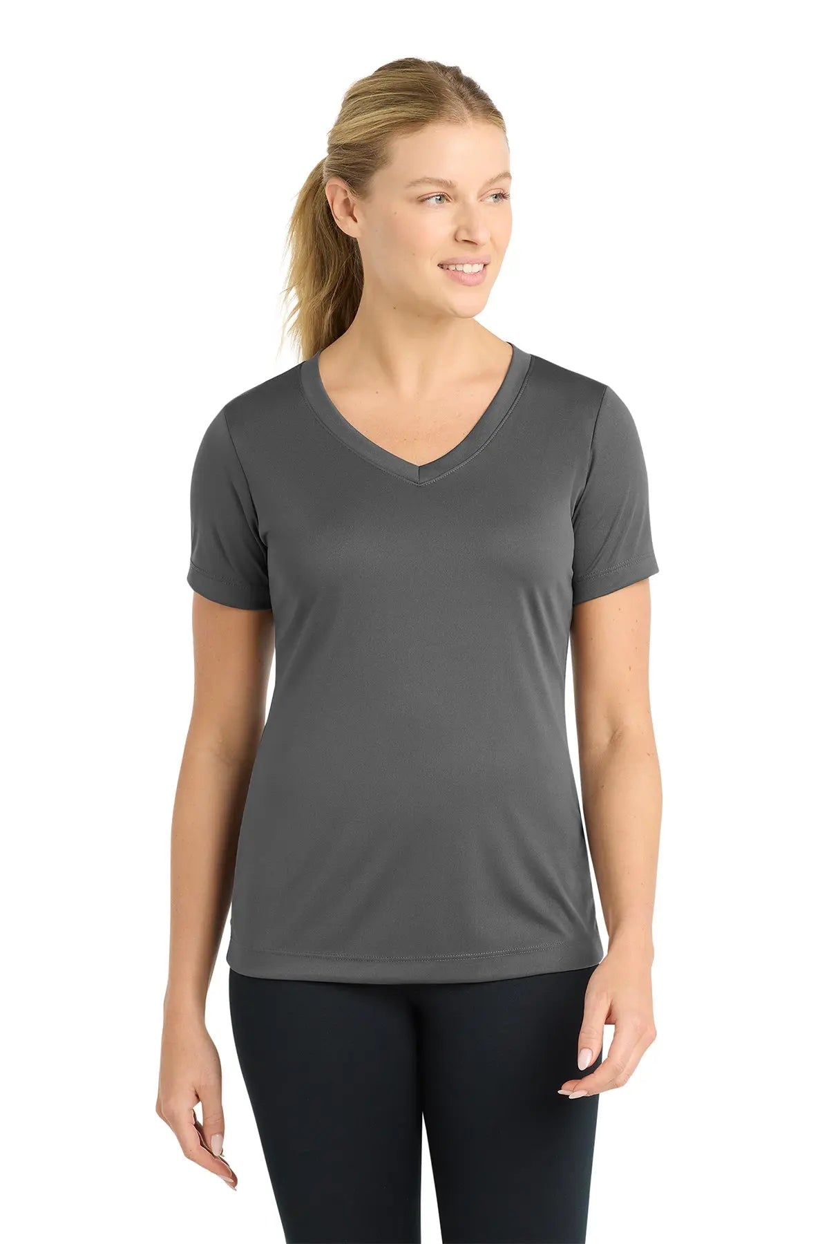 Sport-Tek® Women's PosiCharge® Competitor™ V-Neck Tee #LST353