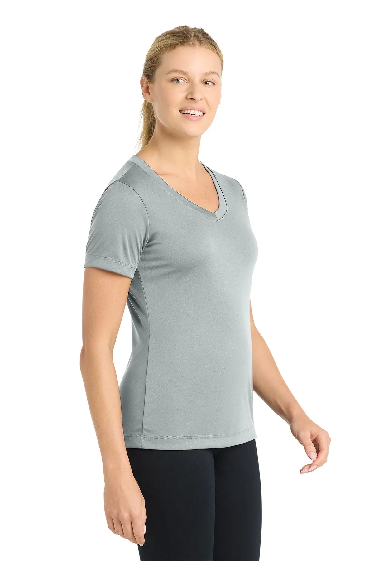 Sport-Tek® Women's PosiCharge® Competitor™ V-Neck Tee #LST353