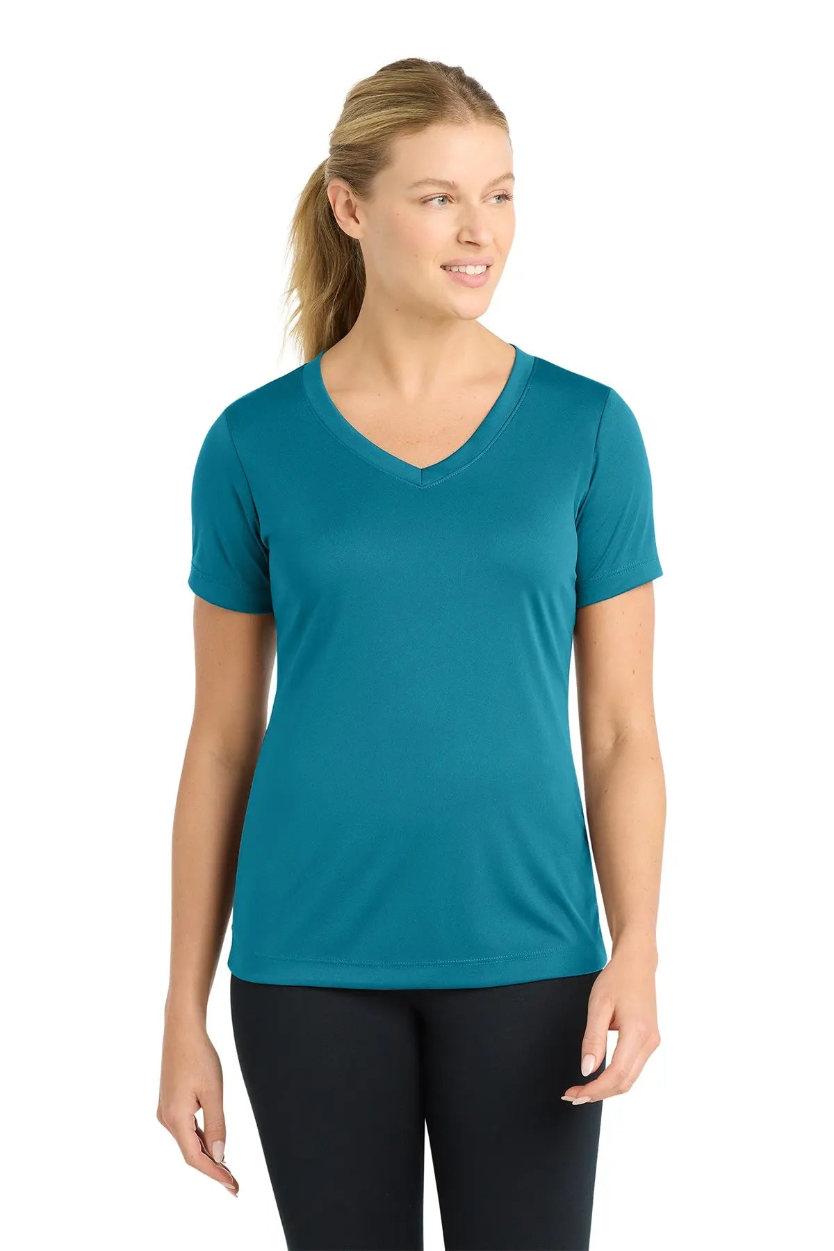 Sport-Tek® Women's PosiCharge® Competitor™ V-Neck Tee #LST353