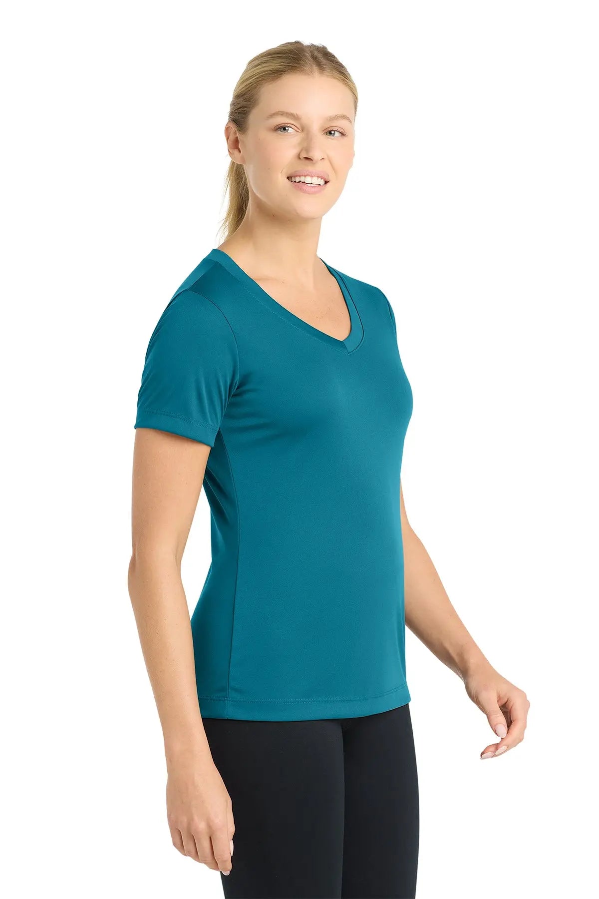 Sport-Tek® Women's PosiCharge® Competitor™ V-Neck Tee #LST353