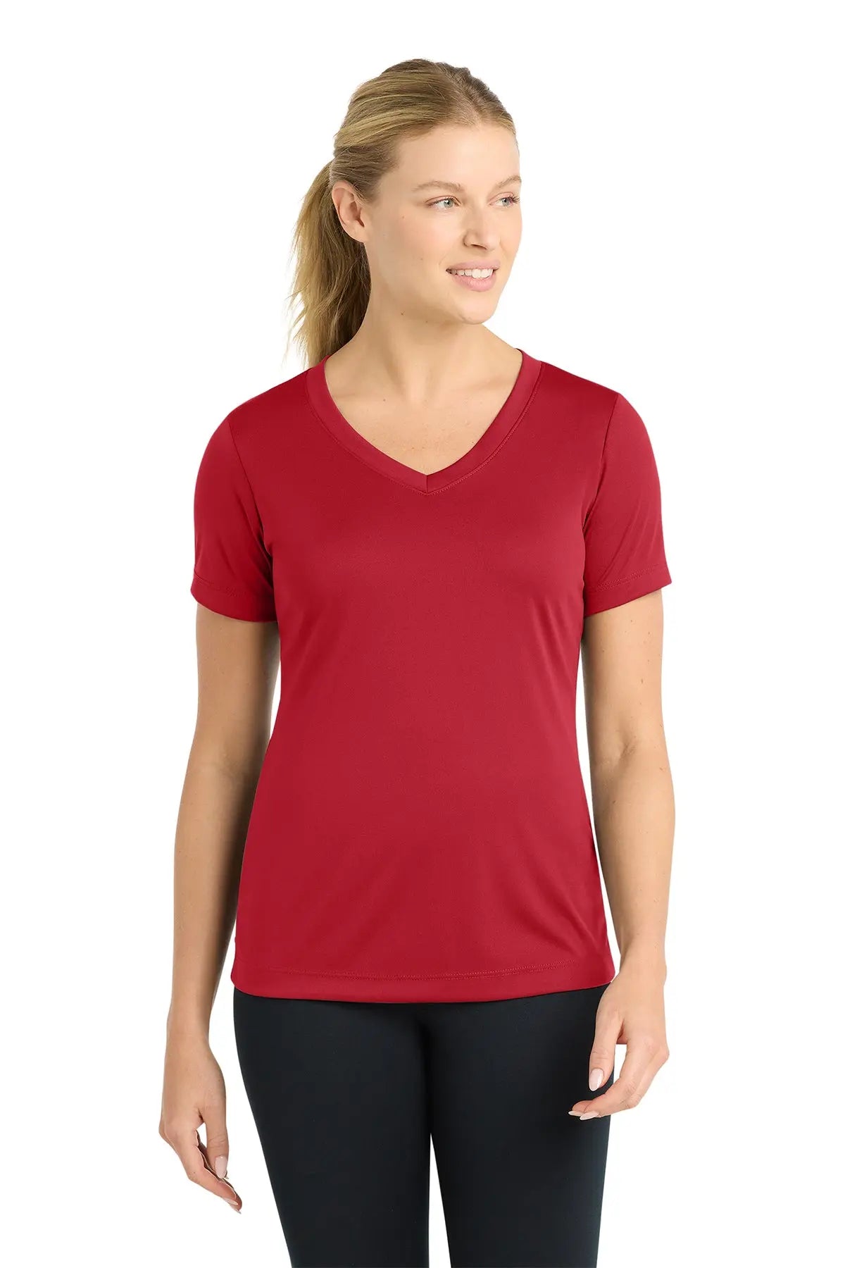 Sport-Tek® Women's PosiCharge® Competitor™ V-Neck Tee #LST353