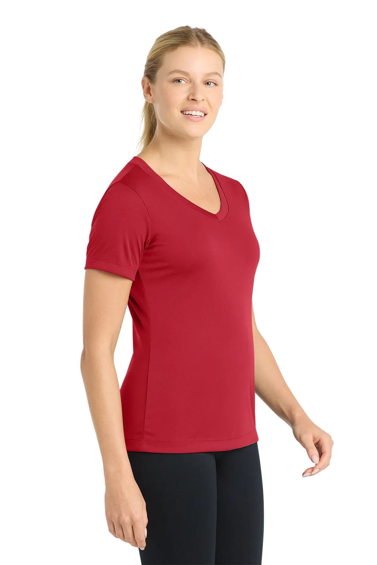 Sport-Tek® Women's PosiCharge® Competitor™ V-Neck Tee #LST353