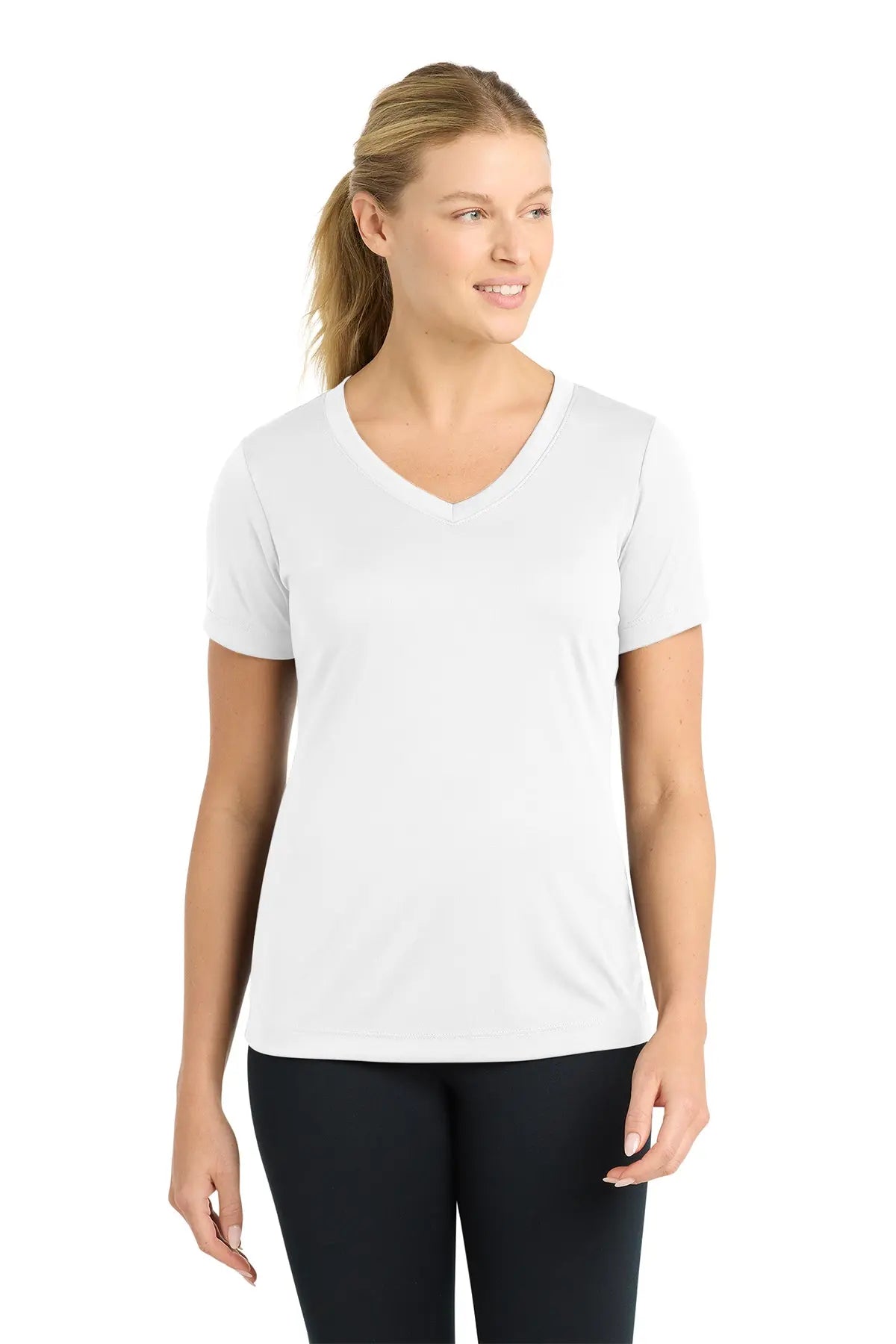 Sport-Tek® Women's PosiCharge® Competitor™ V-Neck Tee #LST353