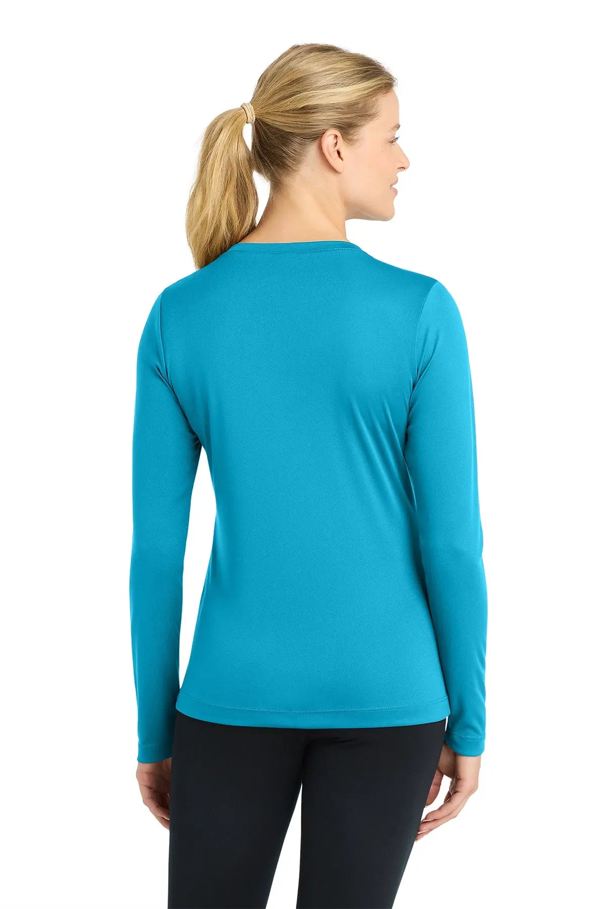 Sport-Tek® Women's Long Sleeve PosiCharge® Competitor™ V-Neck Tee #LST353LS