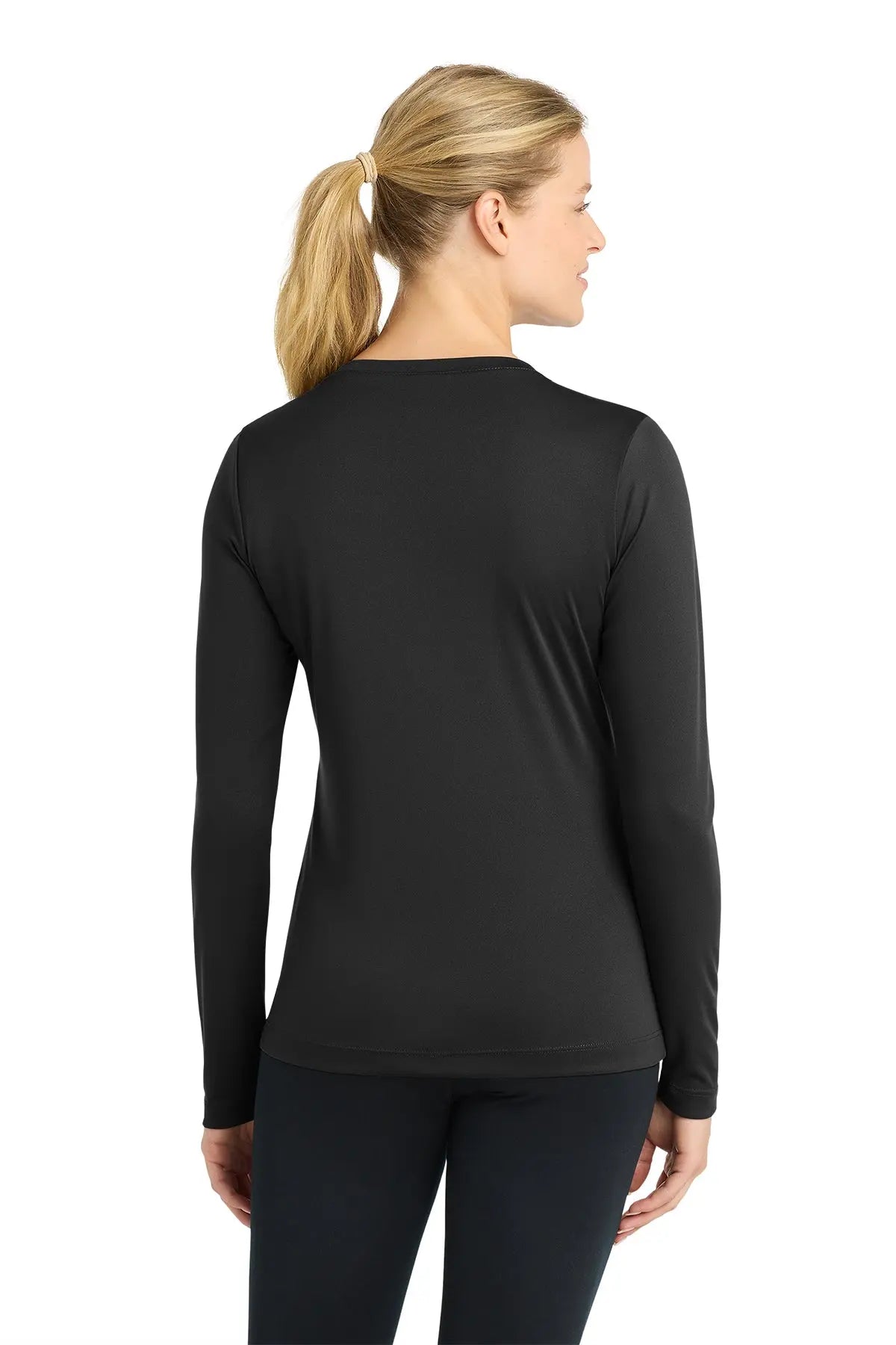 Sport-Tek® Women's Long Sleeve PosiCharge® Competitor™ V-Neck Tee #LST353LS