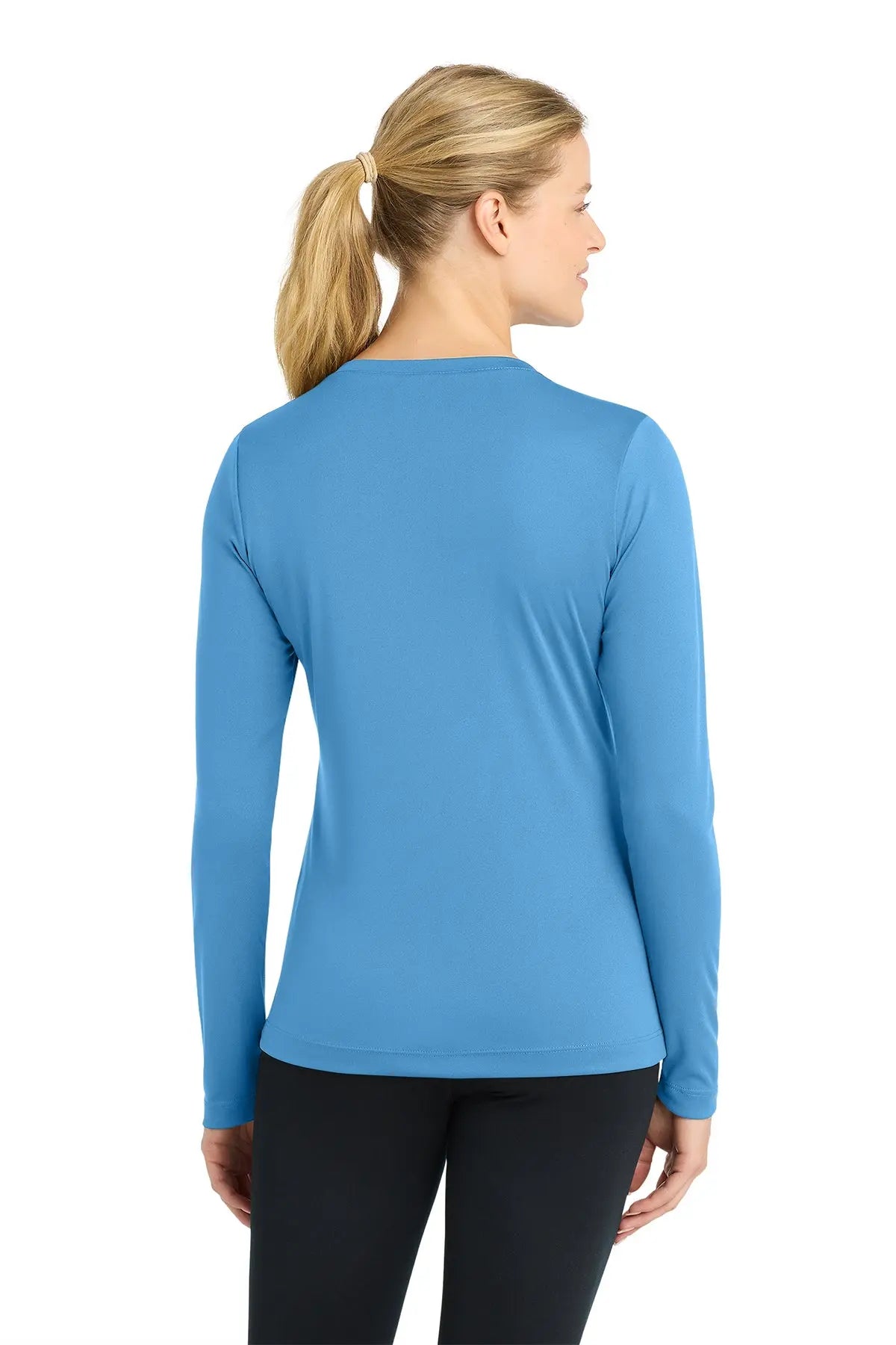 Sport-Tek® Women's Long Sleeve PosiCharge® Competitor™ V-Neck Tee #LST353LS