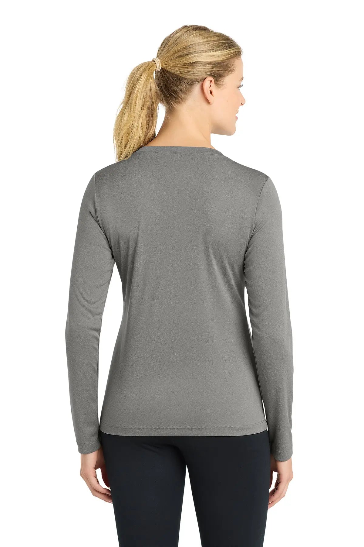 Sport-Tek® Women's Long Sleeve PosiCharge® Competitor™ V-Neck Tee #LST353LS
