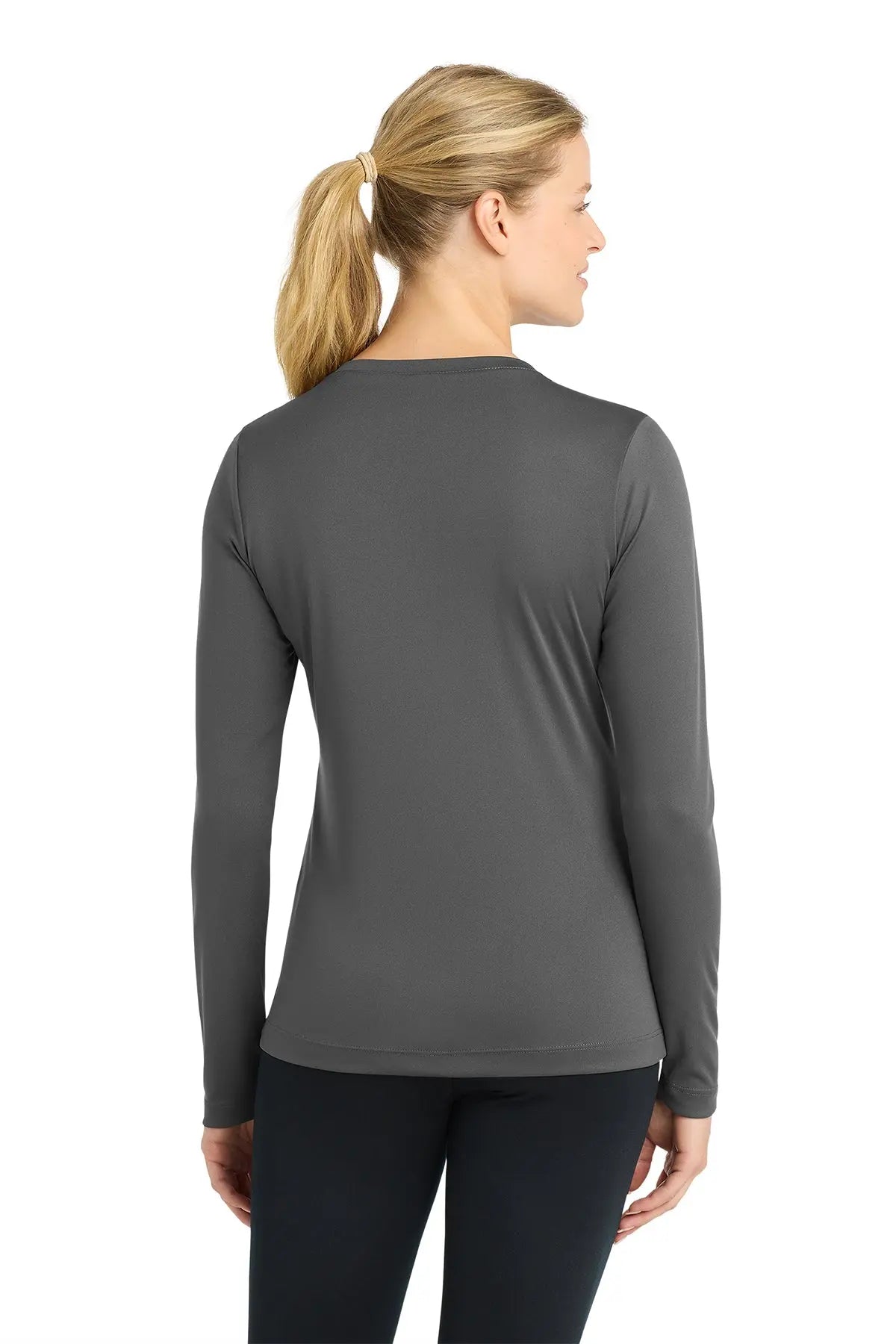 Sport-Tek® Women's Long Sleeve PosiCharge® Competitor™ V-Neck Tee #LST353LS