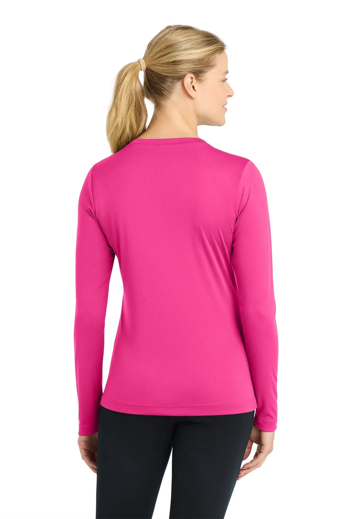 Sport-Tek® Women's Long Sleeve PosiCharge® Competitor™ V-Neck Tee #LST353LS