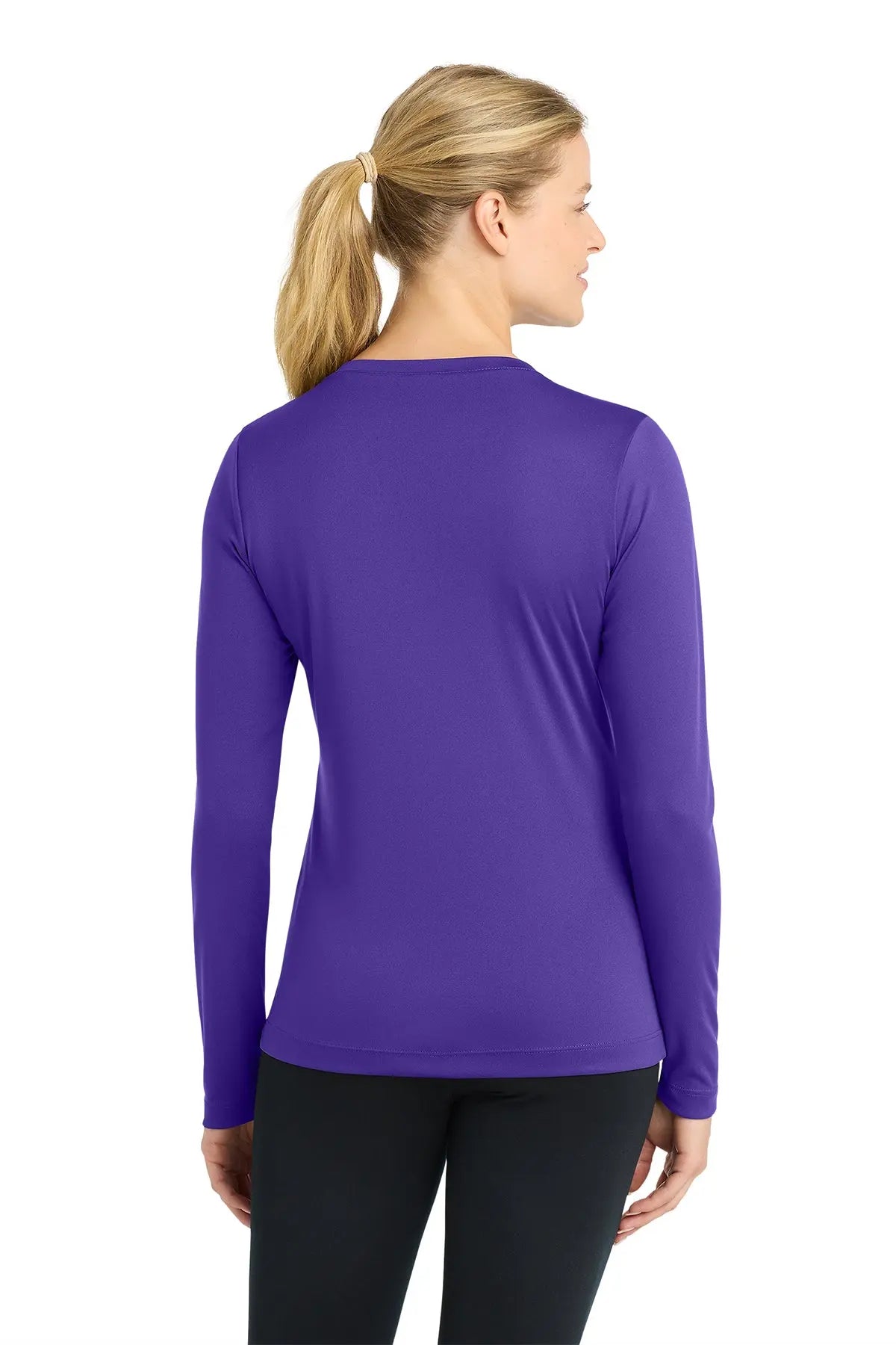 Sport-Tek® Women's Long Sleeve PosiCharge® Competitor™ V-Neck Tee #LST353LS