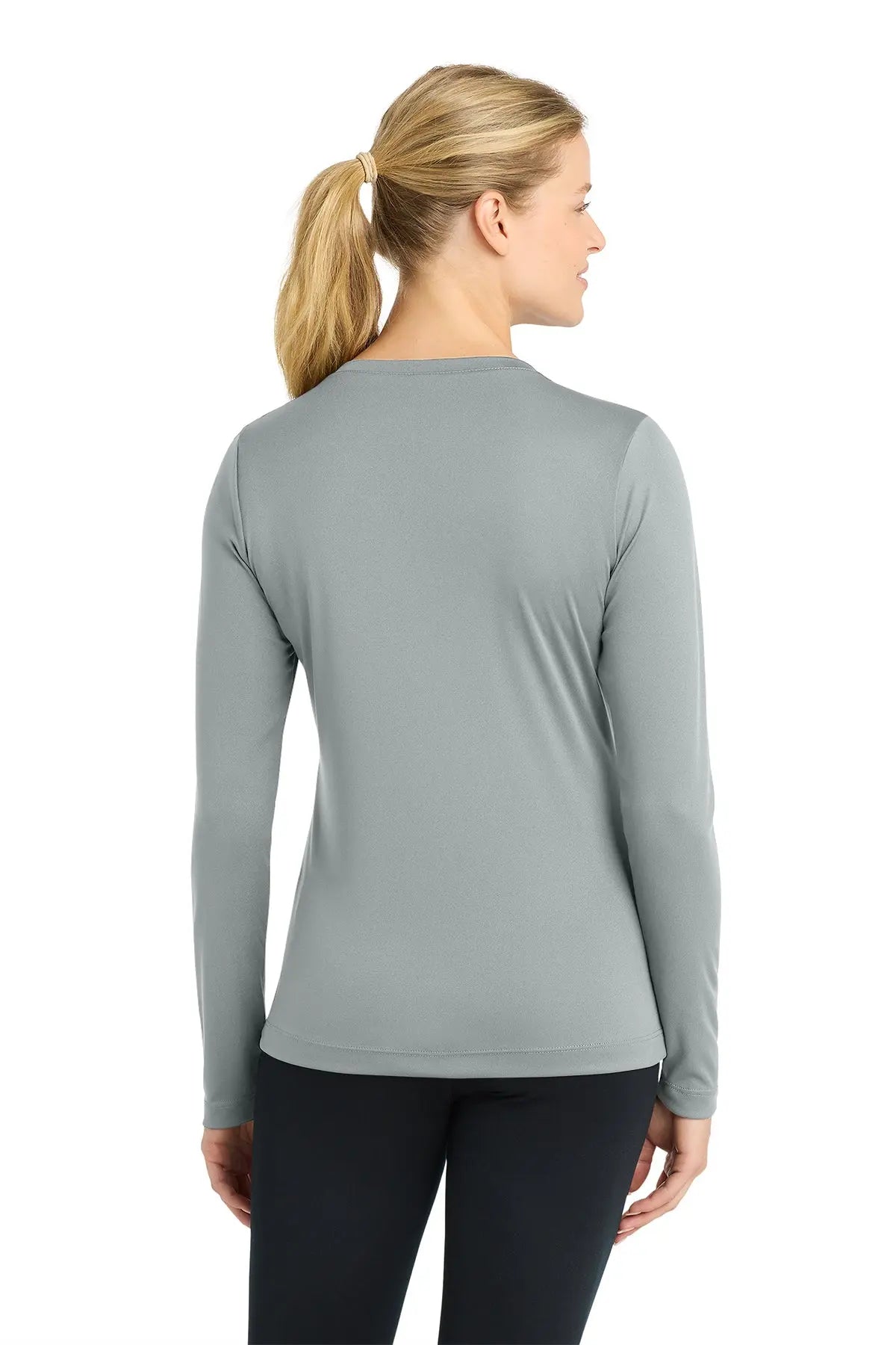 Sport-Tek® Women's Long Sleeve PosiCharge® Competitor™ V-Neck Tee #LST353LS