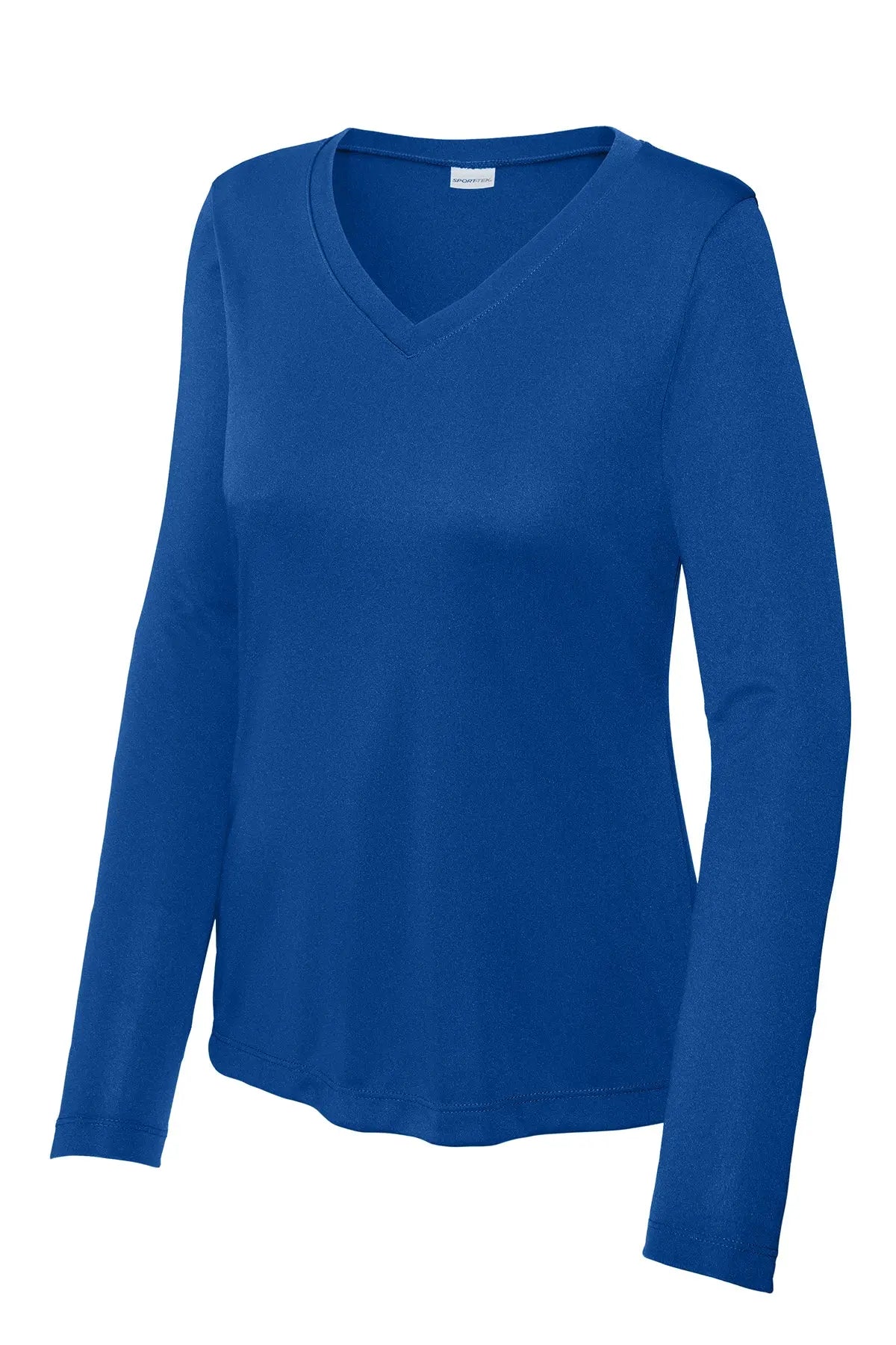 Sport-Tek® Women's Long Sleeve PosiCharge® Competitor™ V-Neck Tee #LST353LS
