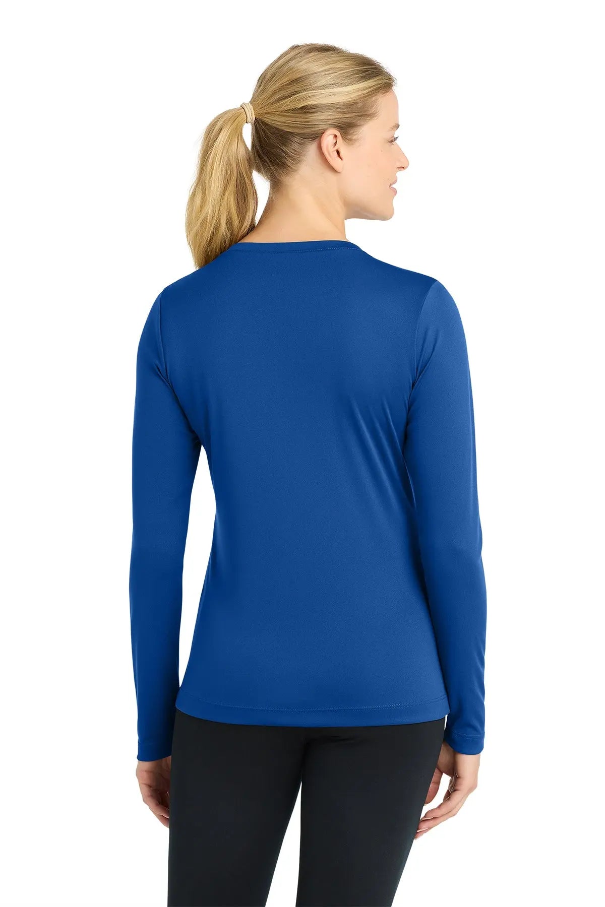 Sport-Tek® Women's Long Sleeve PosiCharge® Competitor™ V-Neck Tee #LST353LS