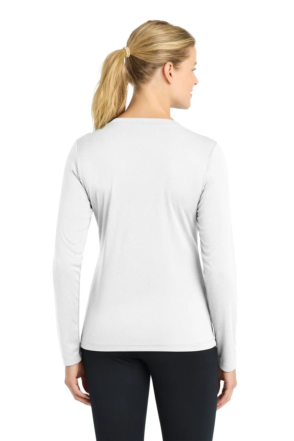 Sport-Tek® Women's Long Sleeve PosiCharge® Competitor™ V-Neck Tee #LST353LS