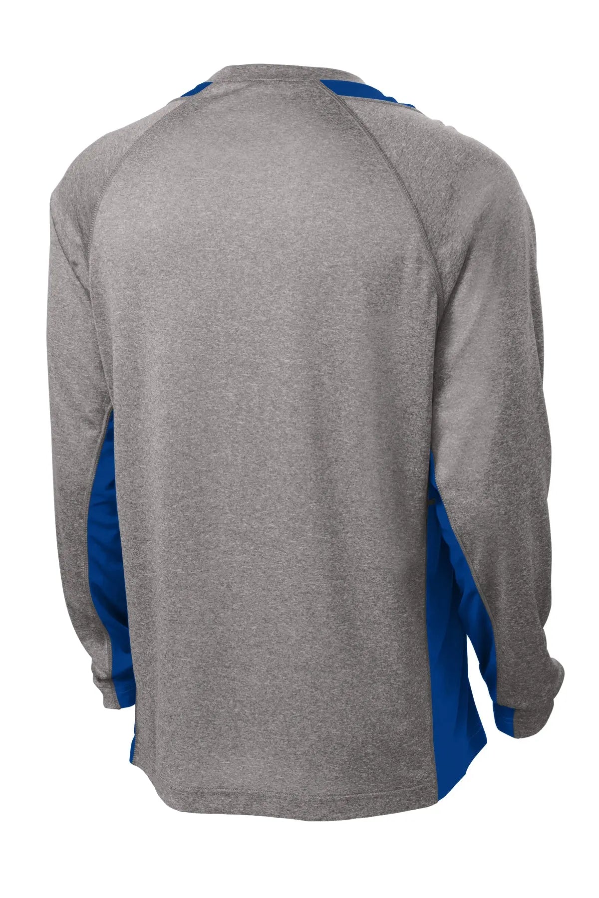 Sport-Tek® Long Sleeve Heather Colorblock Contender™ Tee #ST361LS