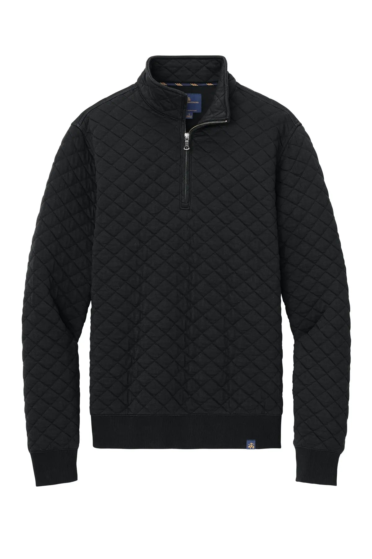 Brooks Brothers® Diamond Quilt 1/4-Zip #BB18212 Game Over Merch