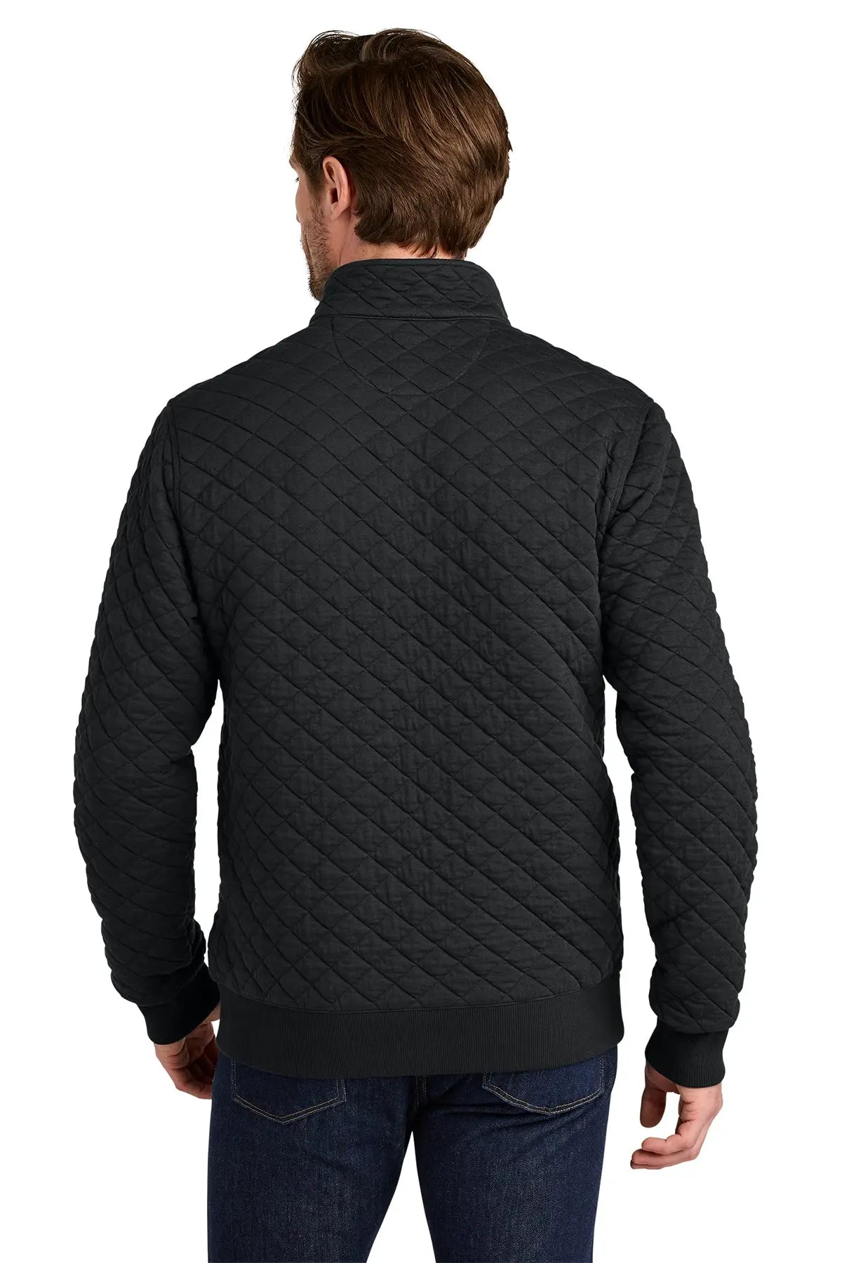 Brooks Brothers® Diamond Quilt 1/4-Zip #BB18212 Game Over Merch