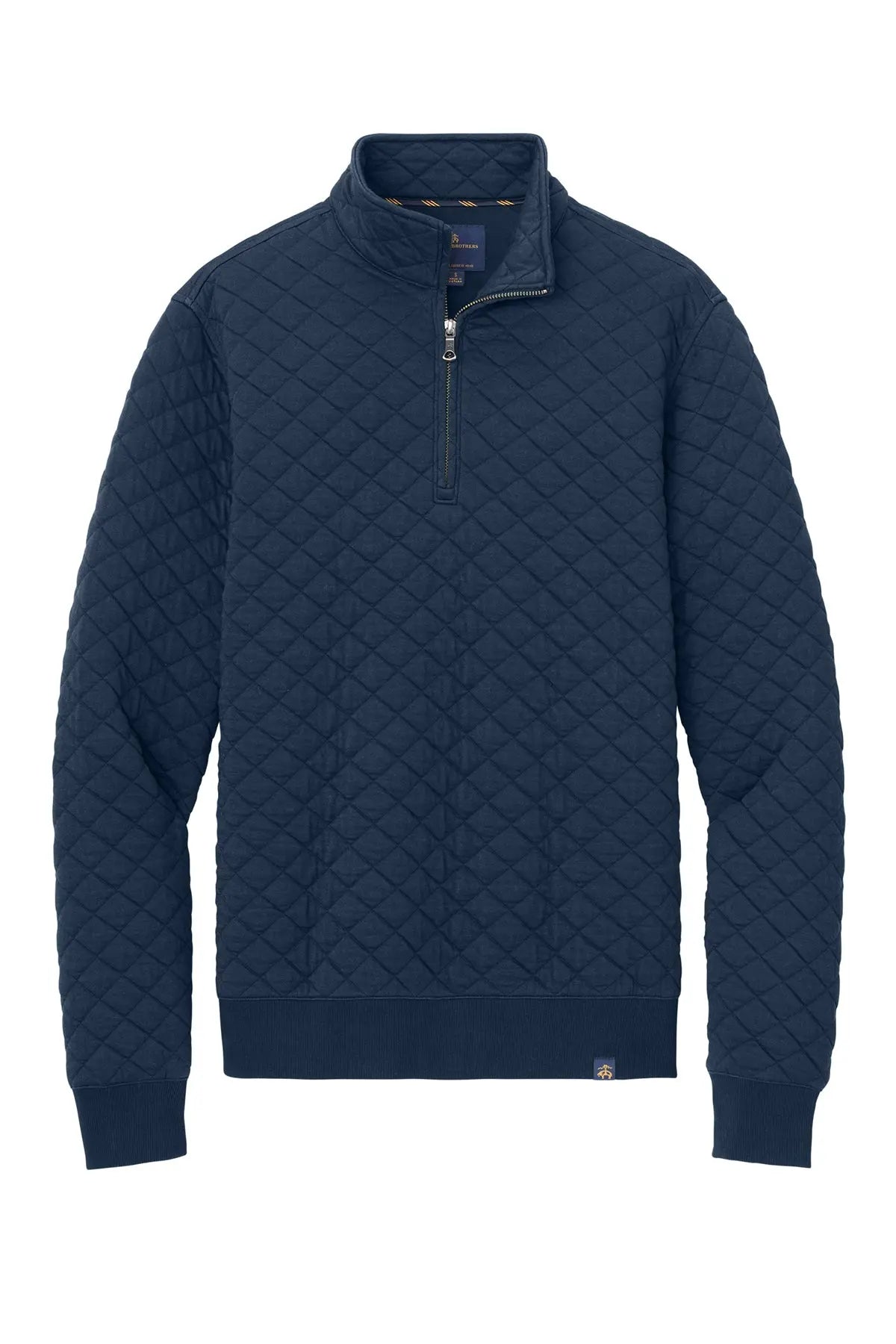 Brooks Brothers® Diamond Quilt 1/4-Zip #BB18212 Game Over Merch