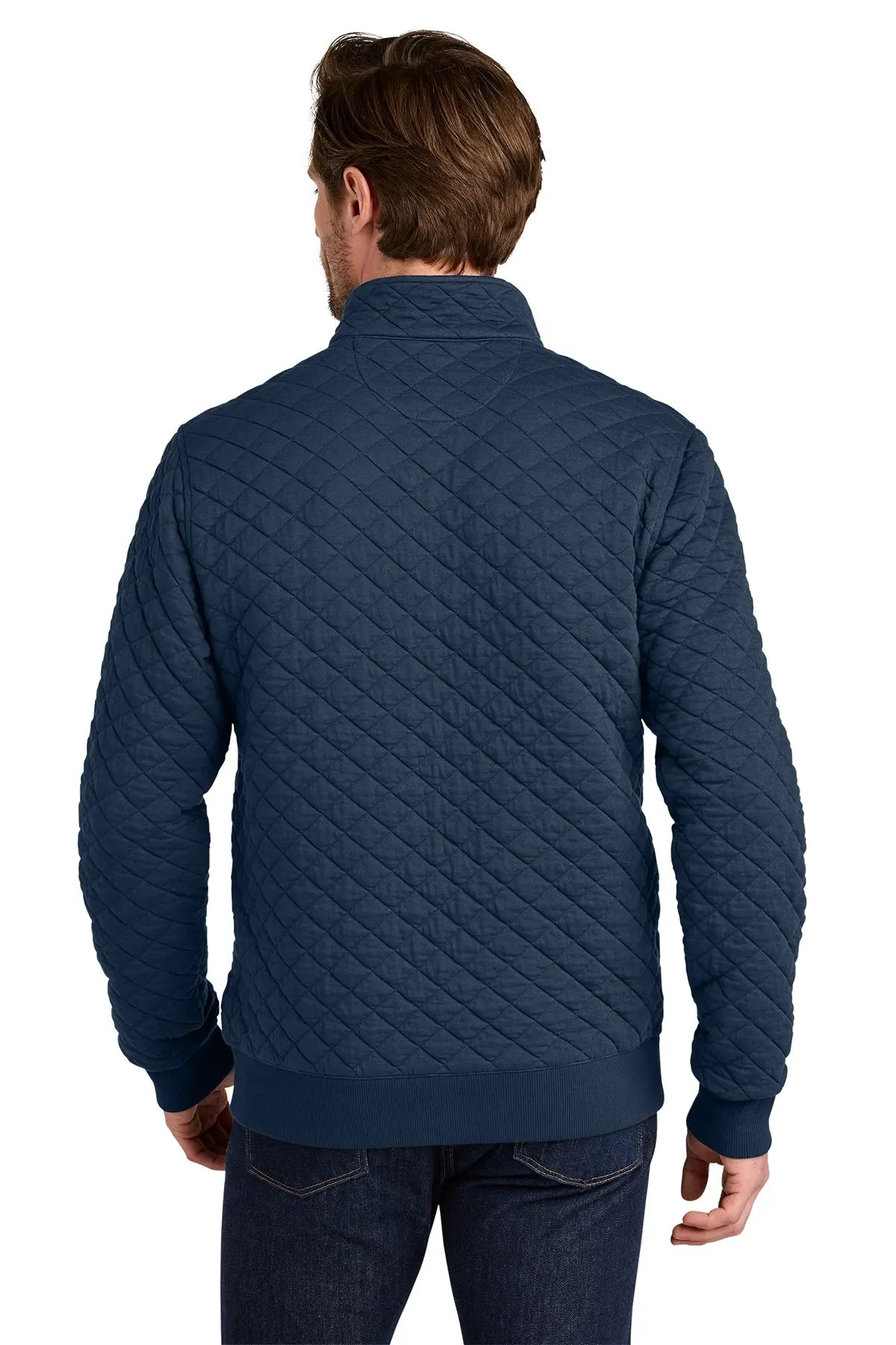 Brooks Brothers® Diamond Quilt 1/4-Zip #BB18212 Game Over Merch
